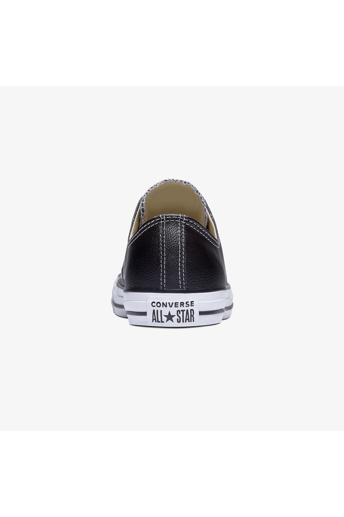 converse-Pantofi casual negri pentru bărbați Chuck Taylor All Star din piele 2