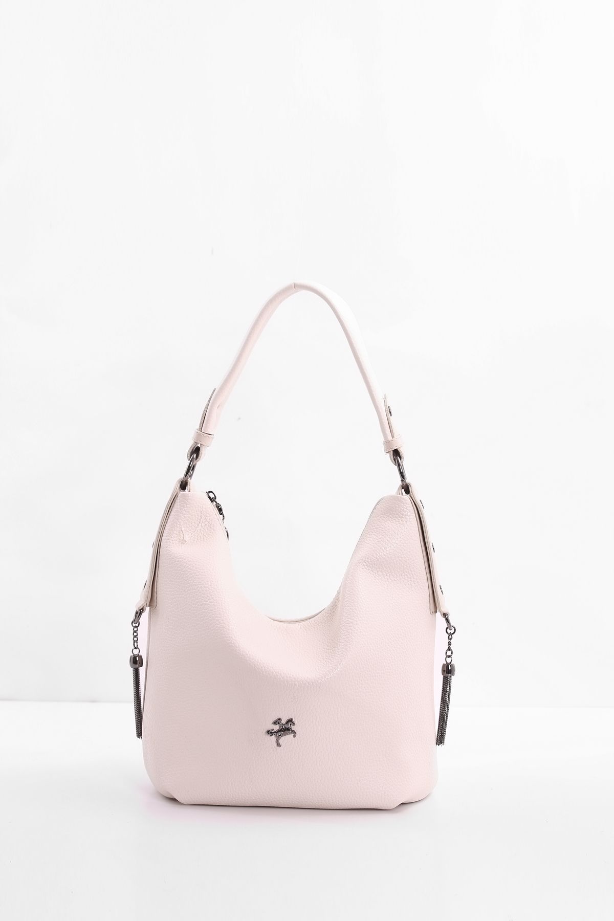 Nas Bag-Plain Lofez Leather Casual Nas Bag with Middle Compartment and Back Pocket Width:34 Length:25 Width:12 3