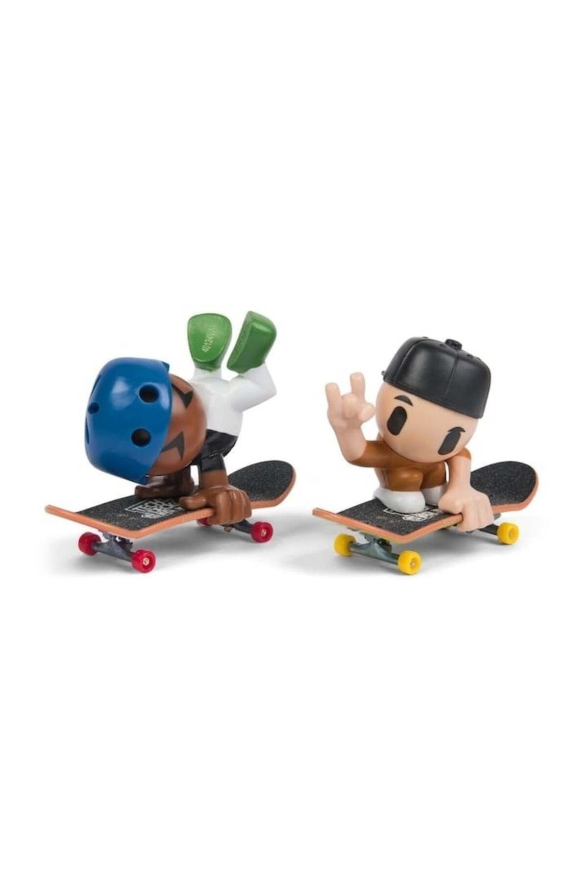 SPIN MASTERR-Tech Deck, SK8 Crew, set of 2 mini skateboards with 2 figures, model 3 3