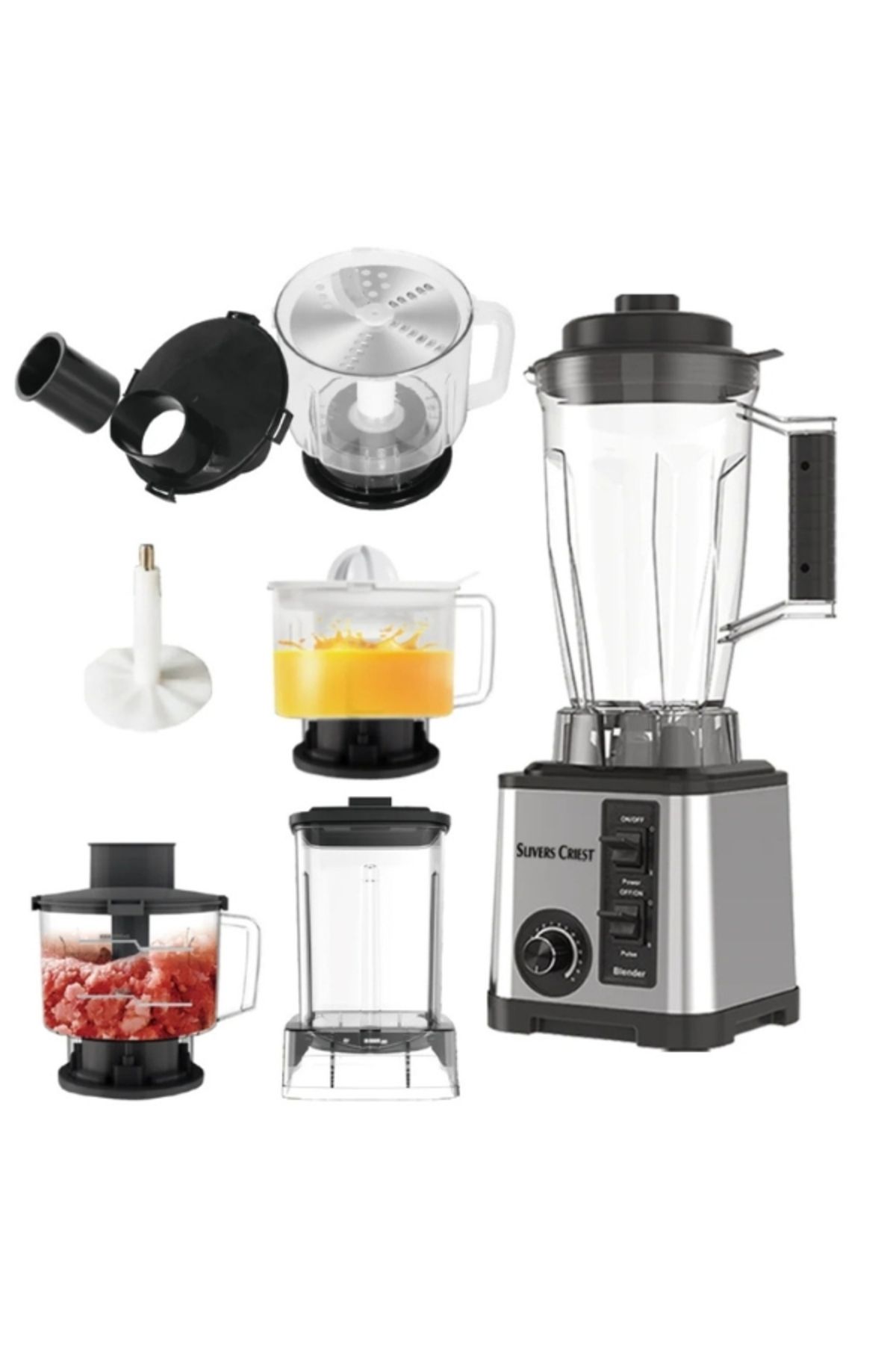 Silver Crest-Silvercrest 6-in-1 Blender - Professional Performance 8000 6