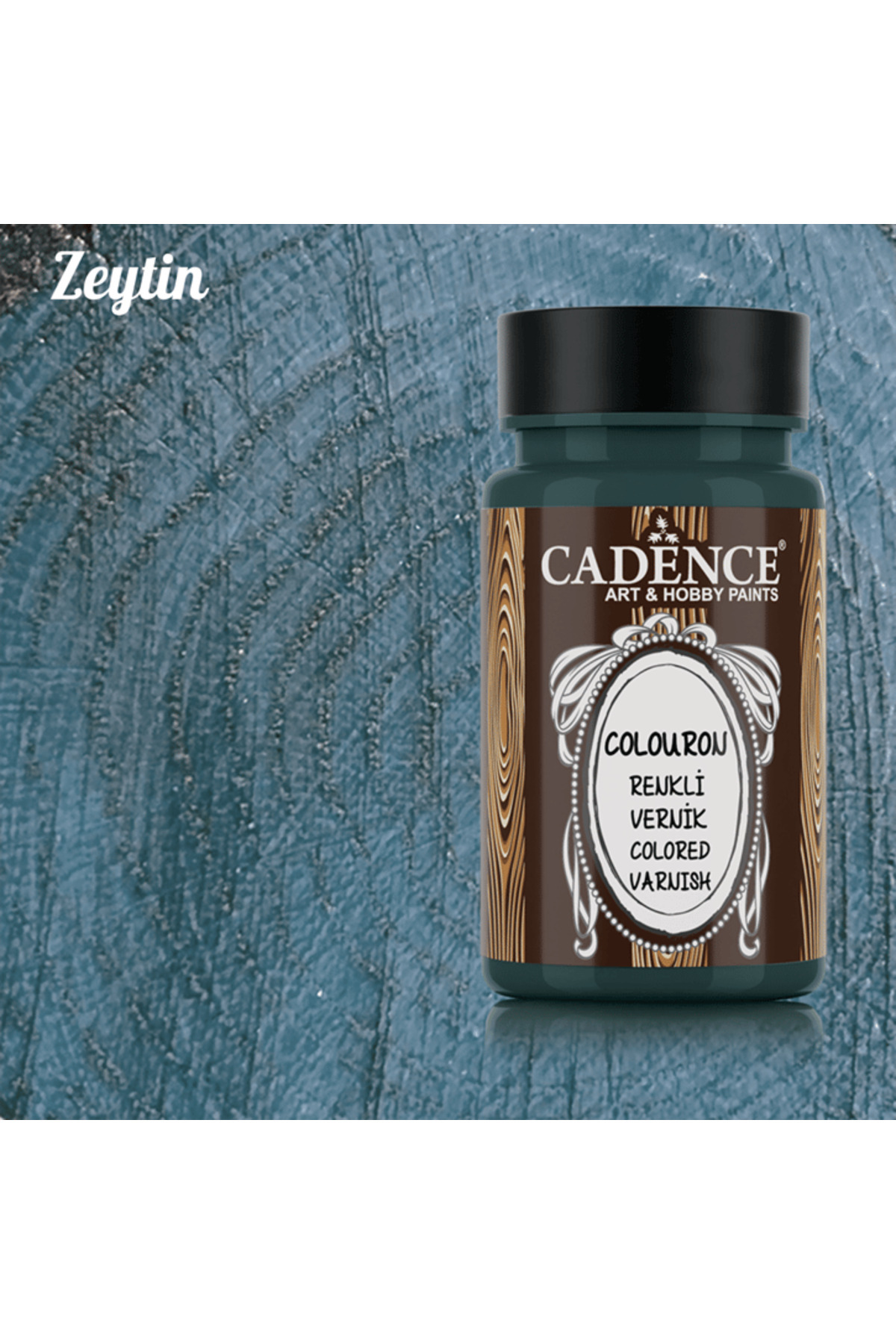 Cadence COLOUR ON RENKLİ VERNİK CV-10 ZEYTİN 90ML