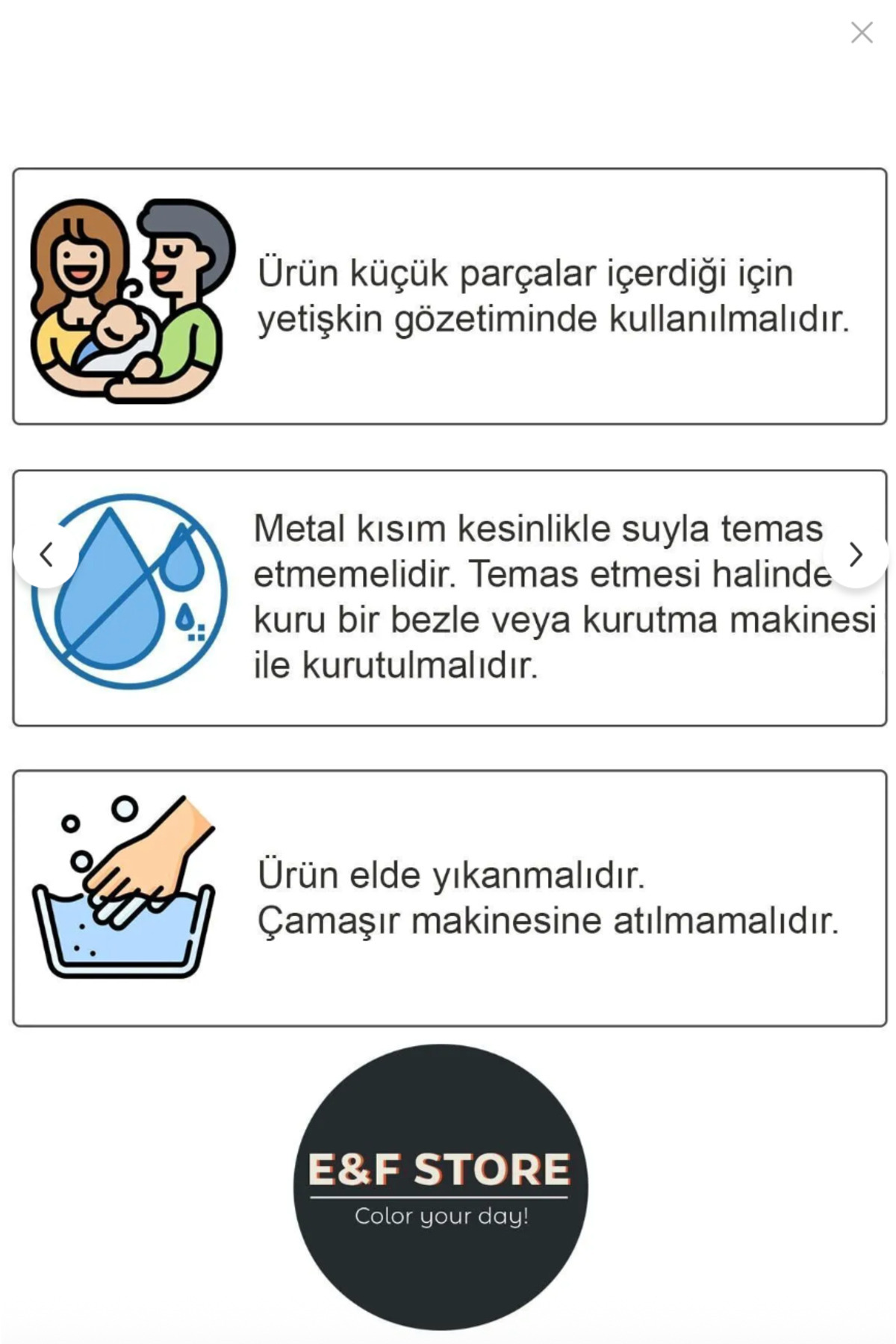 e&f Store 3'lü Emzik Askısı Seti - Bej - Kahverengi - Puantiyeli Bej | Sertifikalı fotoğrafı 6 (önizleme)