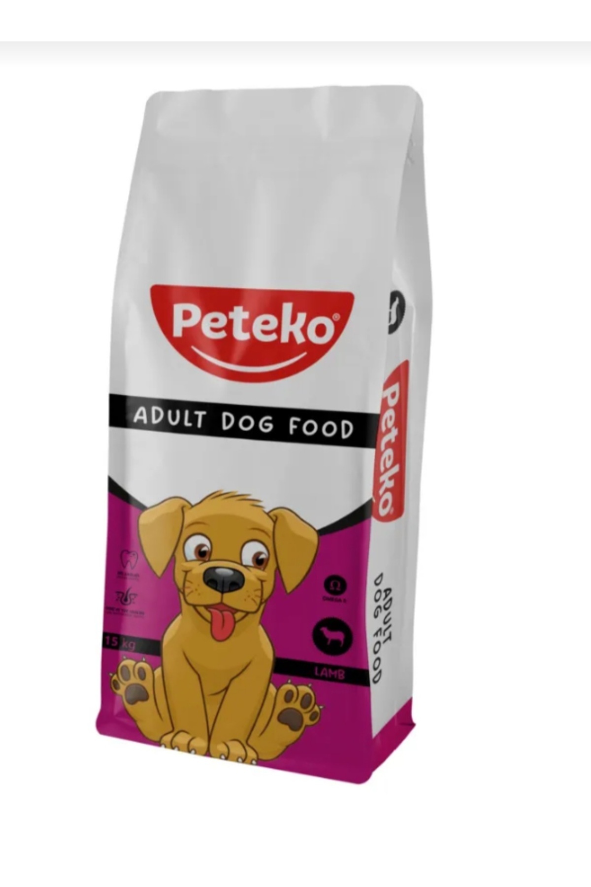 PETEKO YETİŞKİN KUZULU KÖPEK MAMASI