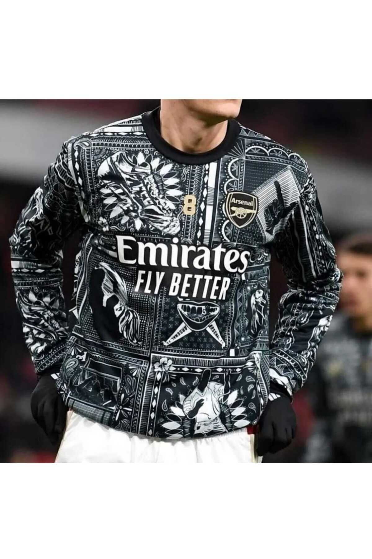 After Party A.r.s.e.n.a.l 2023/24 Yeni Sezon Uzun Kol Maç Önü Forması (pre Match) VS SPOR ATLET