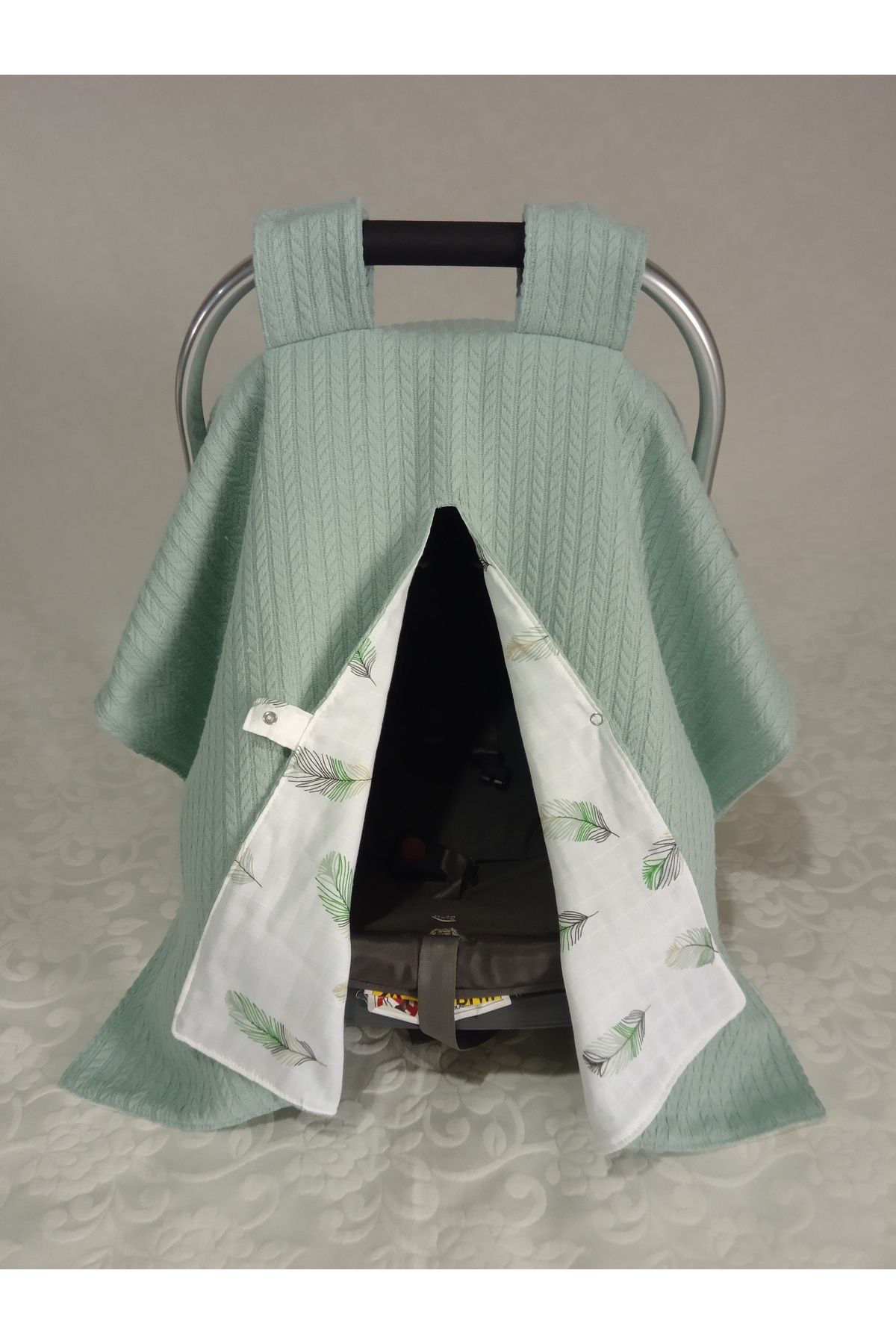 Wenaris-Double Sided Stroller Cover 1 Piece (Stroller Cushion and Stroller Sheet Are Not Included) 1
