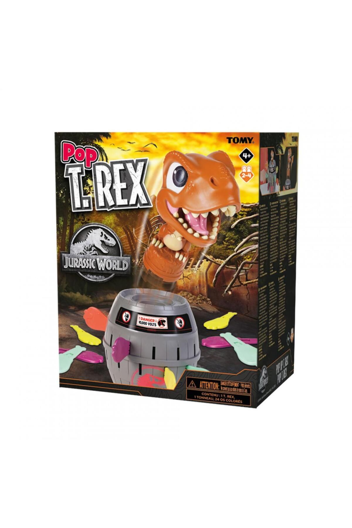 Tomy-TOMY JUMPING T-REX GAME 3
