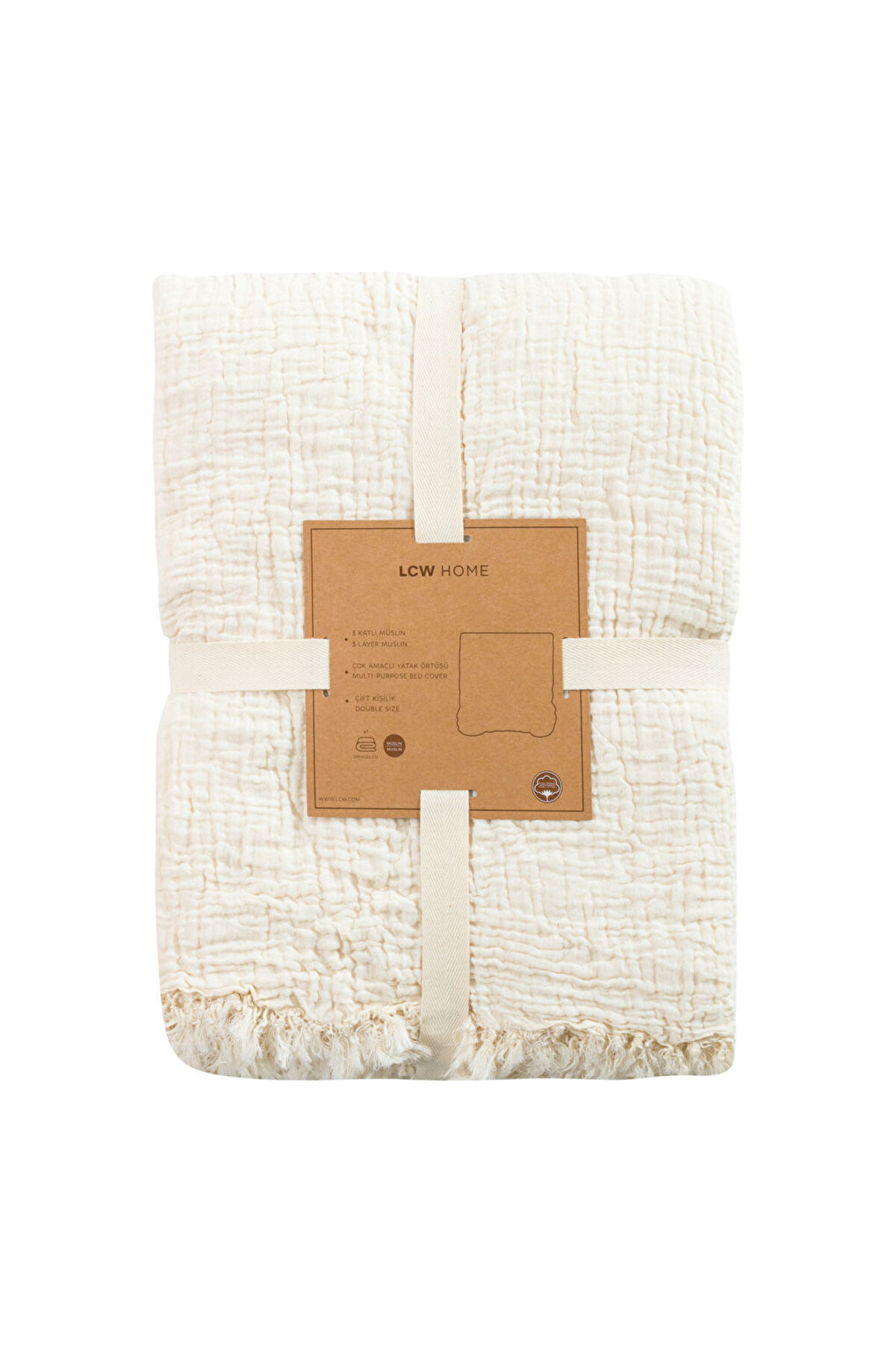 LC Waikiki-Sparkling Selections from Shining Store |   Double Cotton Bedspread 1