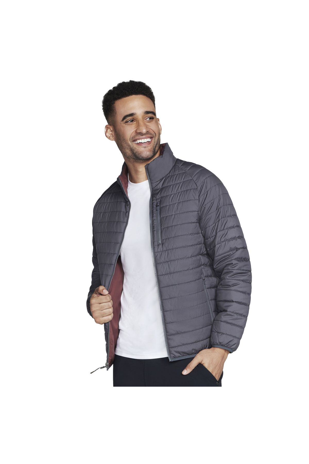 SKECHERS-GO Shield Altitude Reversible Jacket, Men's Jacket 3