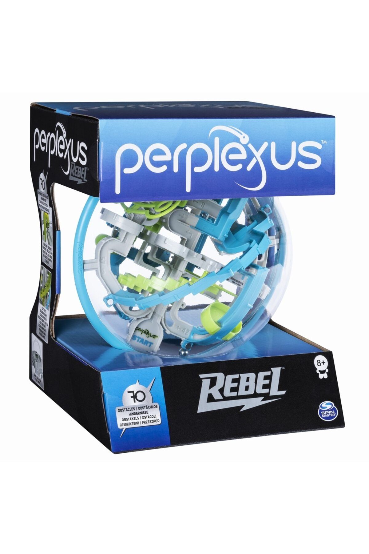 SPIN MASTERR-3D Maze Game, Spin Master Perplexus Rebel, Blue 1