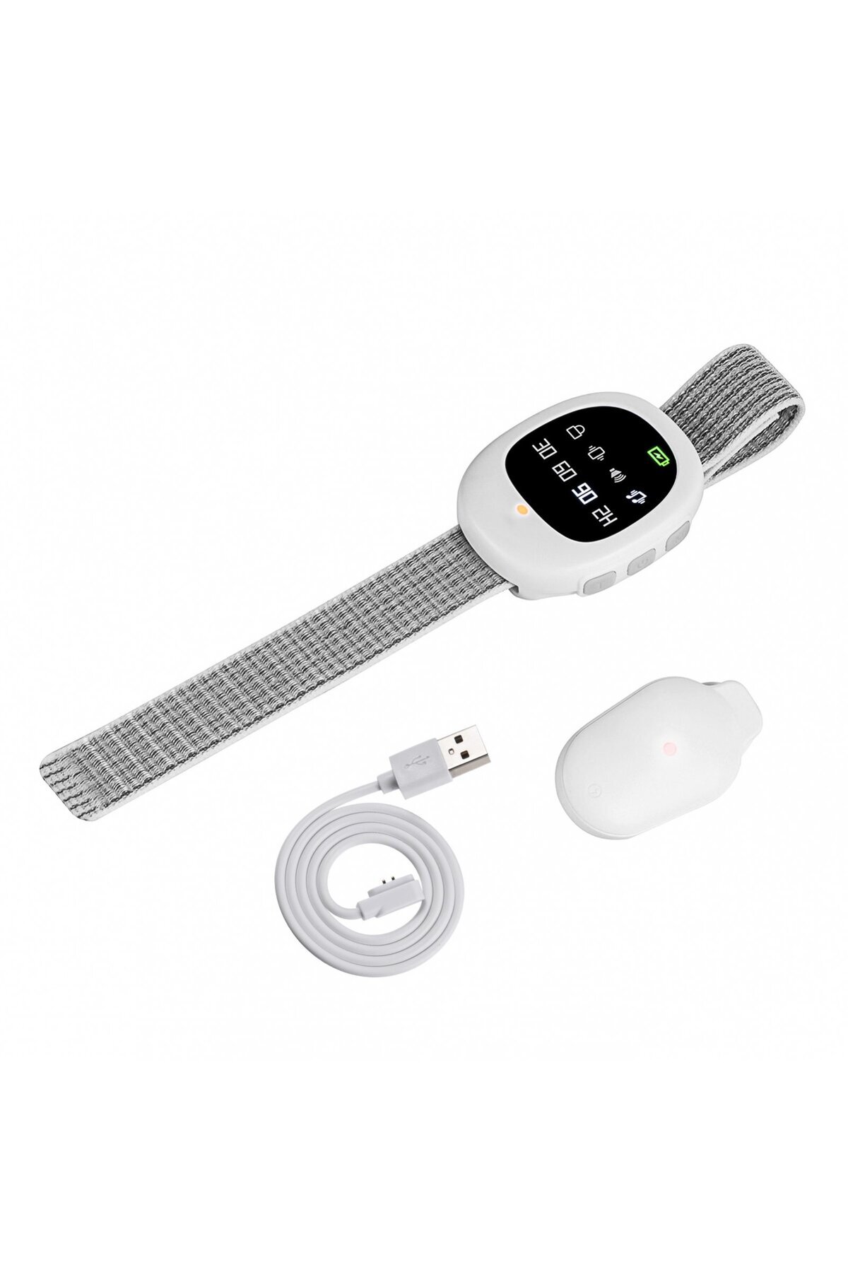 CLAUSTEEL-Wetness Alarm, 4 Modes, Vibration, Timer, Rechargeable, Potty Training Sensor 2
