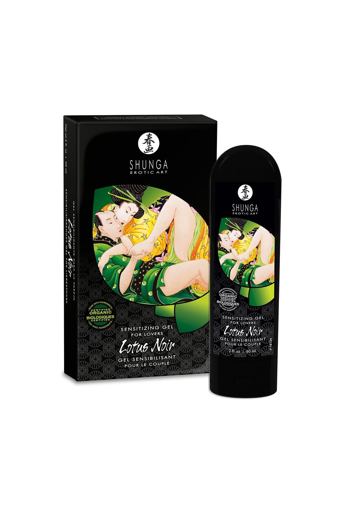 Shunga-Sensitizing Gel, Lotus Noir, 60 ml 1