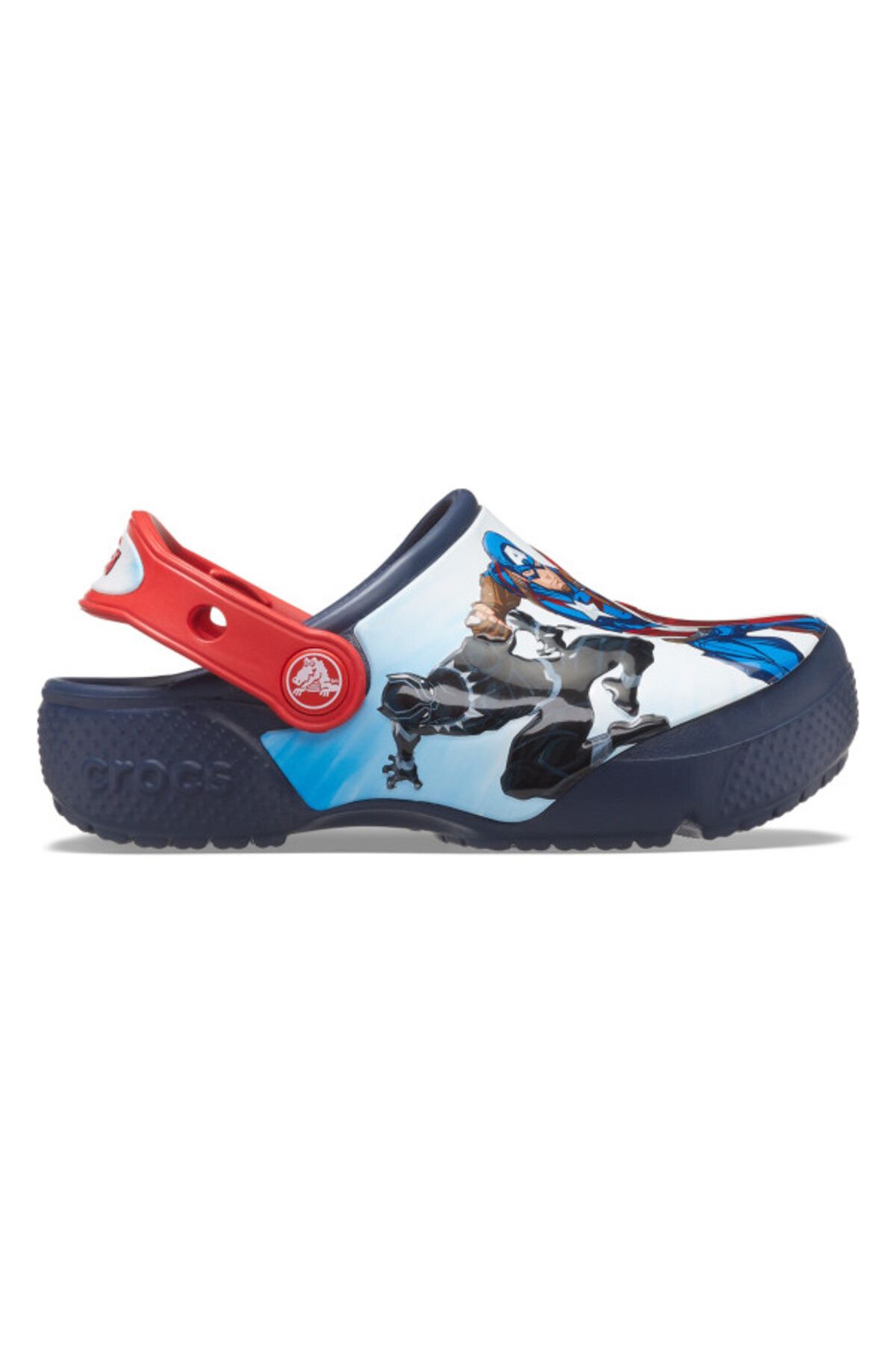 Crocs-Saboți Crocs Fun Lab Avengers Patch Clog T 19-20 EU - C4 US Albastru - Navy 3