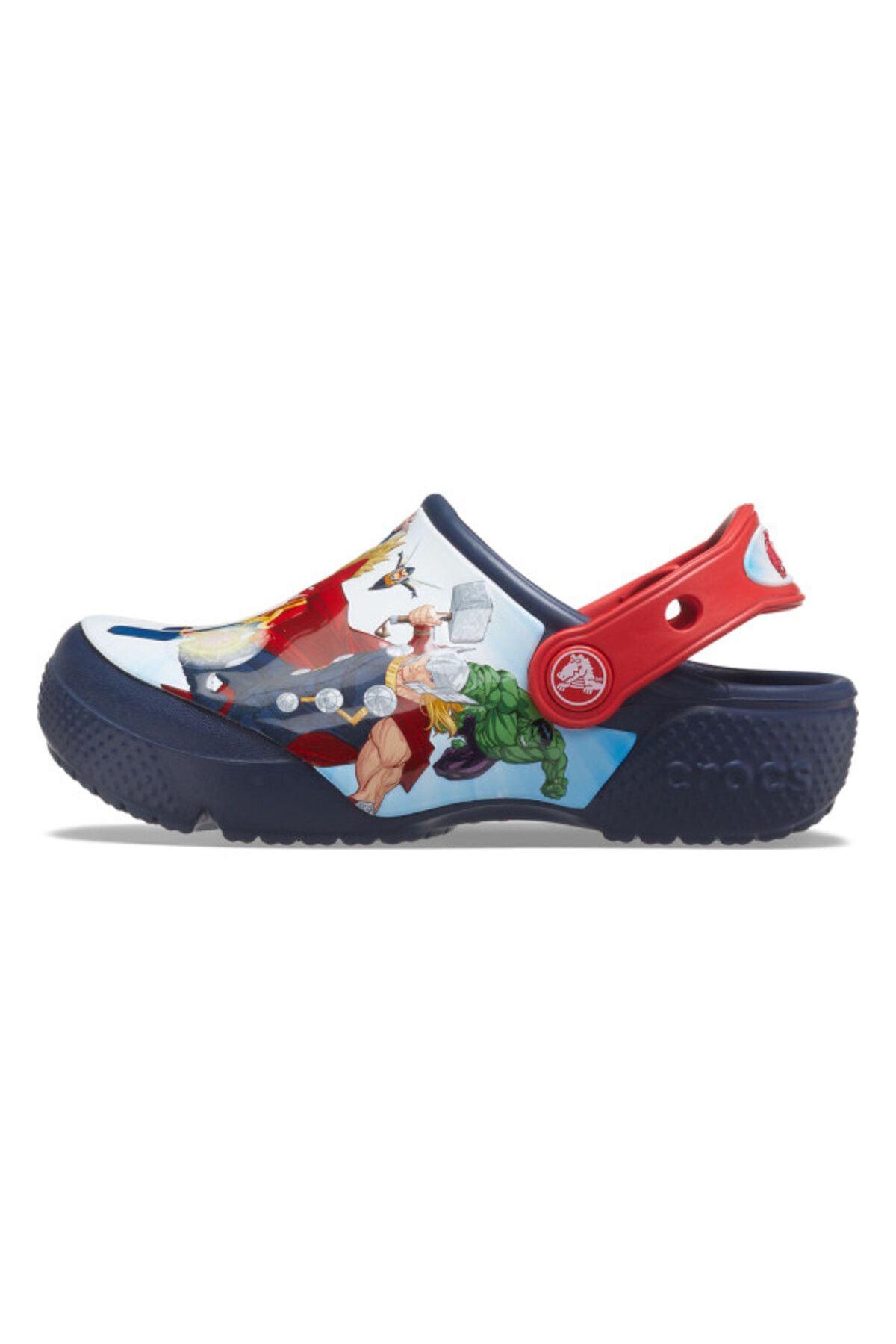 Crocs-Saboți Crocs Fun Lab Avengers Patch Clog T 19-20 EU - C4 US Albastru - Navy 4
