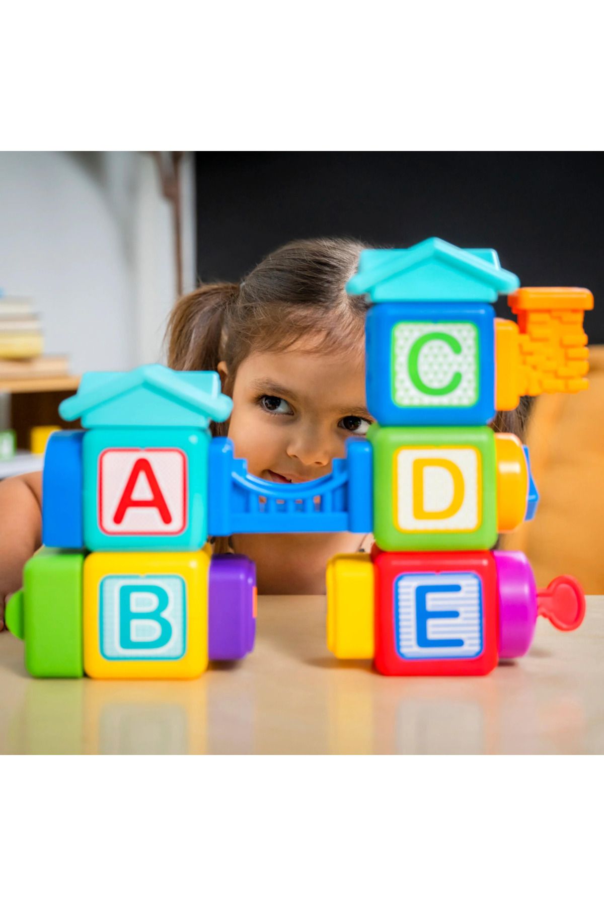 Baby Einstein-- Magnetic Activity Blocks, "Bridge & Learn" 15 Pieces 18