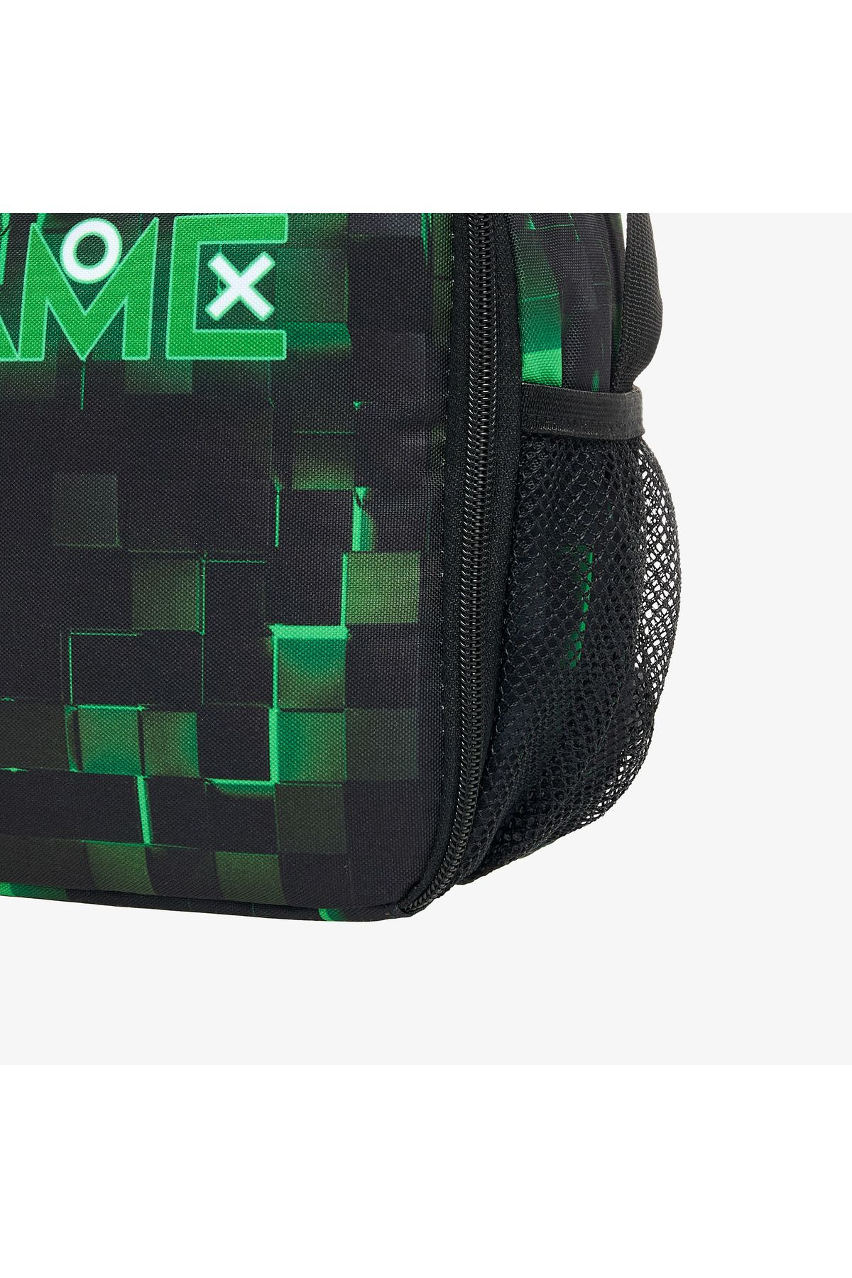 ST Right-St.Right Pixel Game Print Lunch Bag with Zip Closure 4