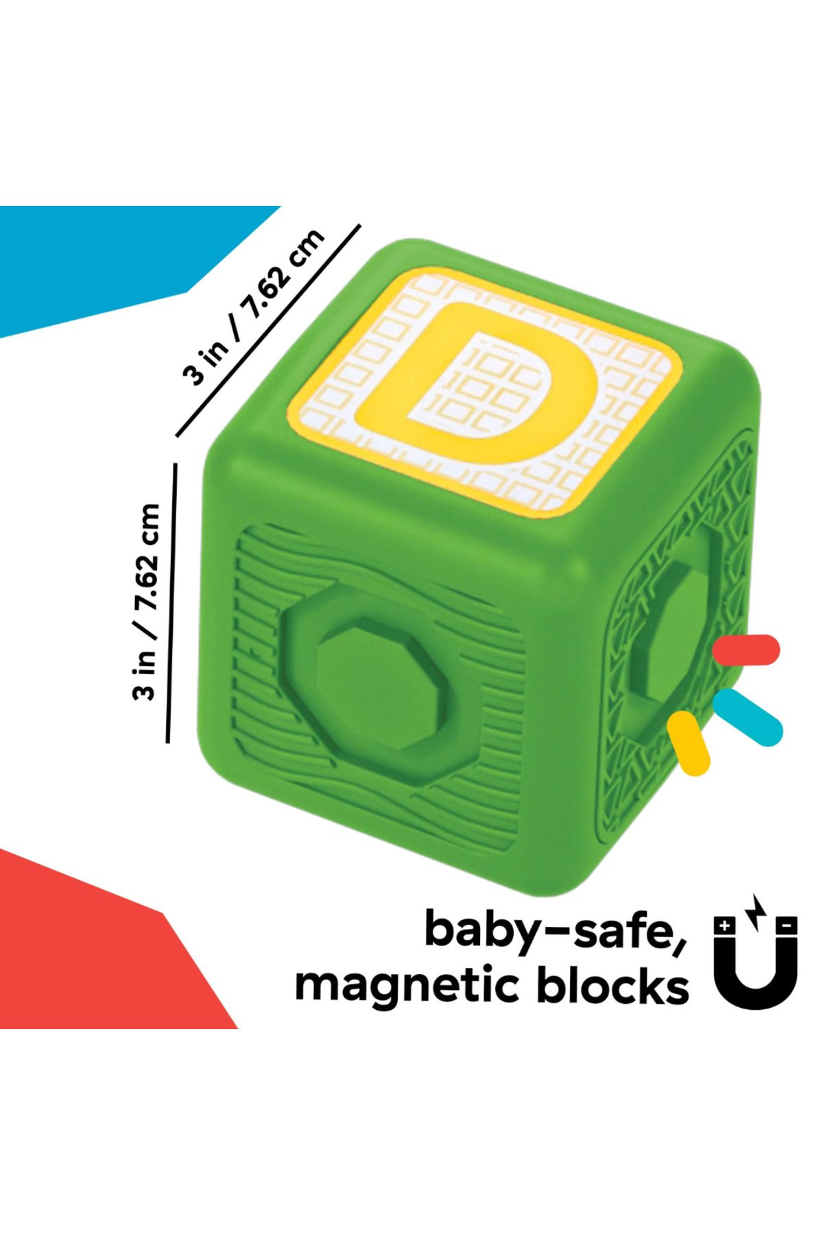 Baby Einstein-- Magnetic Activity Blocks, "Bridge & Learn" 15 Pieces 13