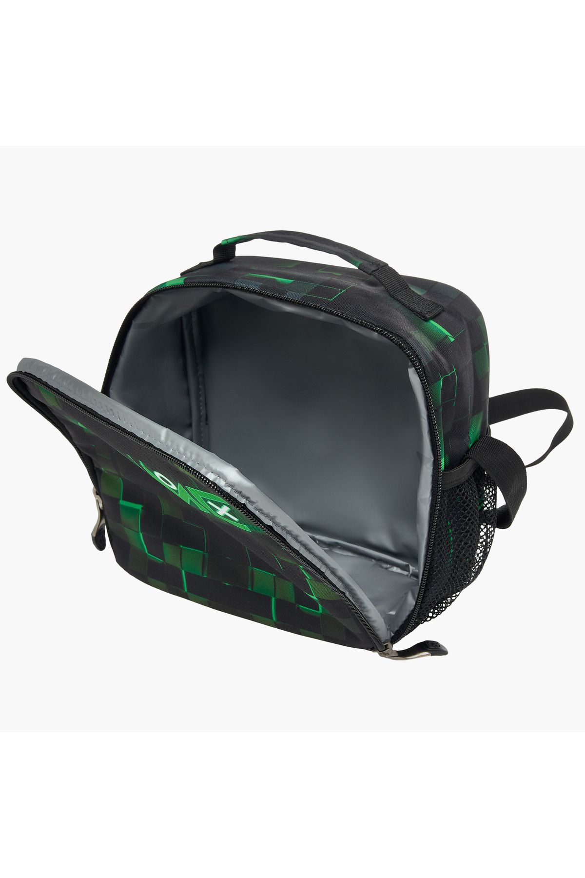 ST Right-St.Right Pixel Game Print Lunch Bag with Zip Closure 7