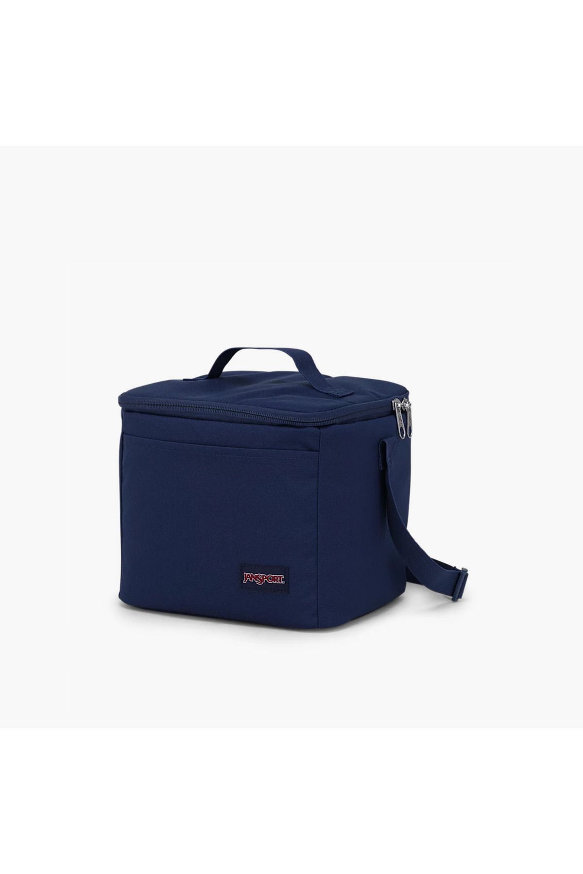 Jansport-Solid Insulated Lunch Bag with Adjustable Strap and Zip Closure 6