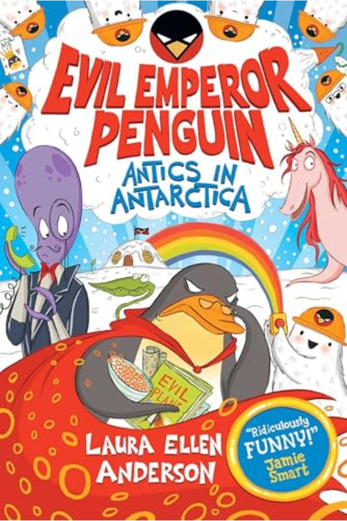 David Fickling Books-Evil Emperor Penguin Antics In Antarctica 1