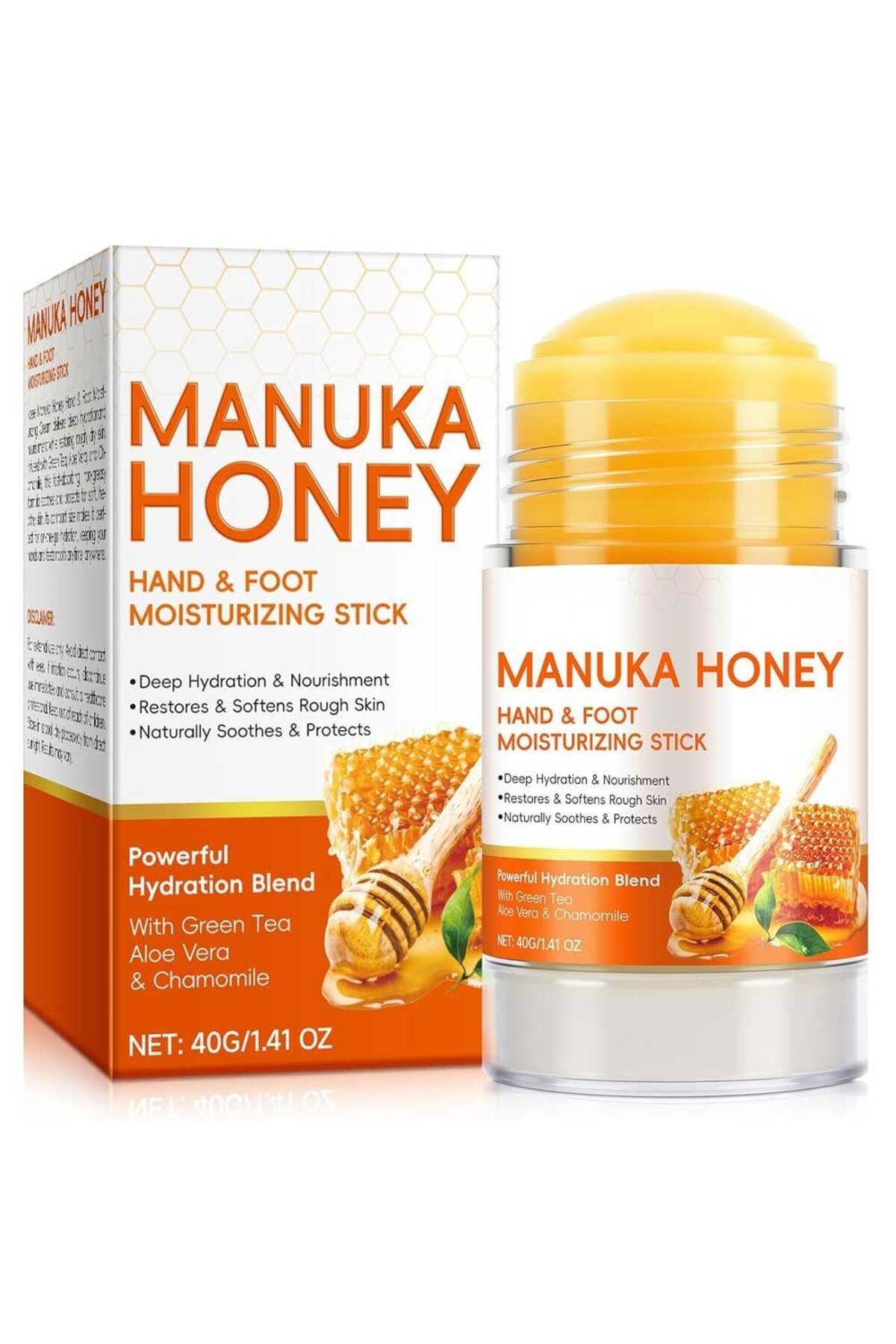 NOVA KISS Balsam Cu Miere De Manuka Pentru Călcâie Și Mâini, Reparare Intensivă, 40 G - One Size