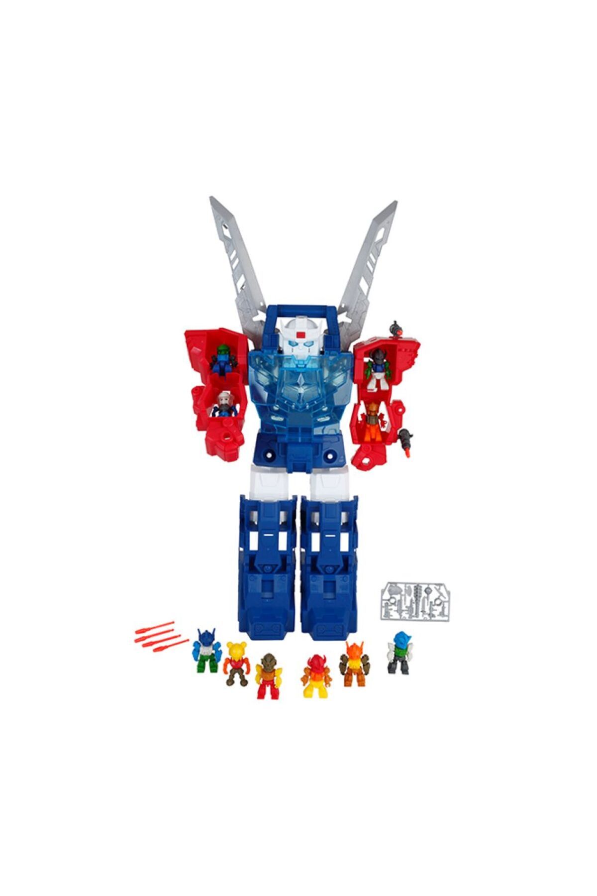 Chap Mei-Exobot Mega Morph Transport Robot with Sound and Light 54 cm 1