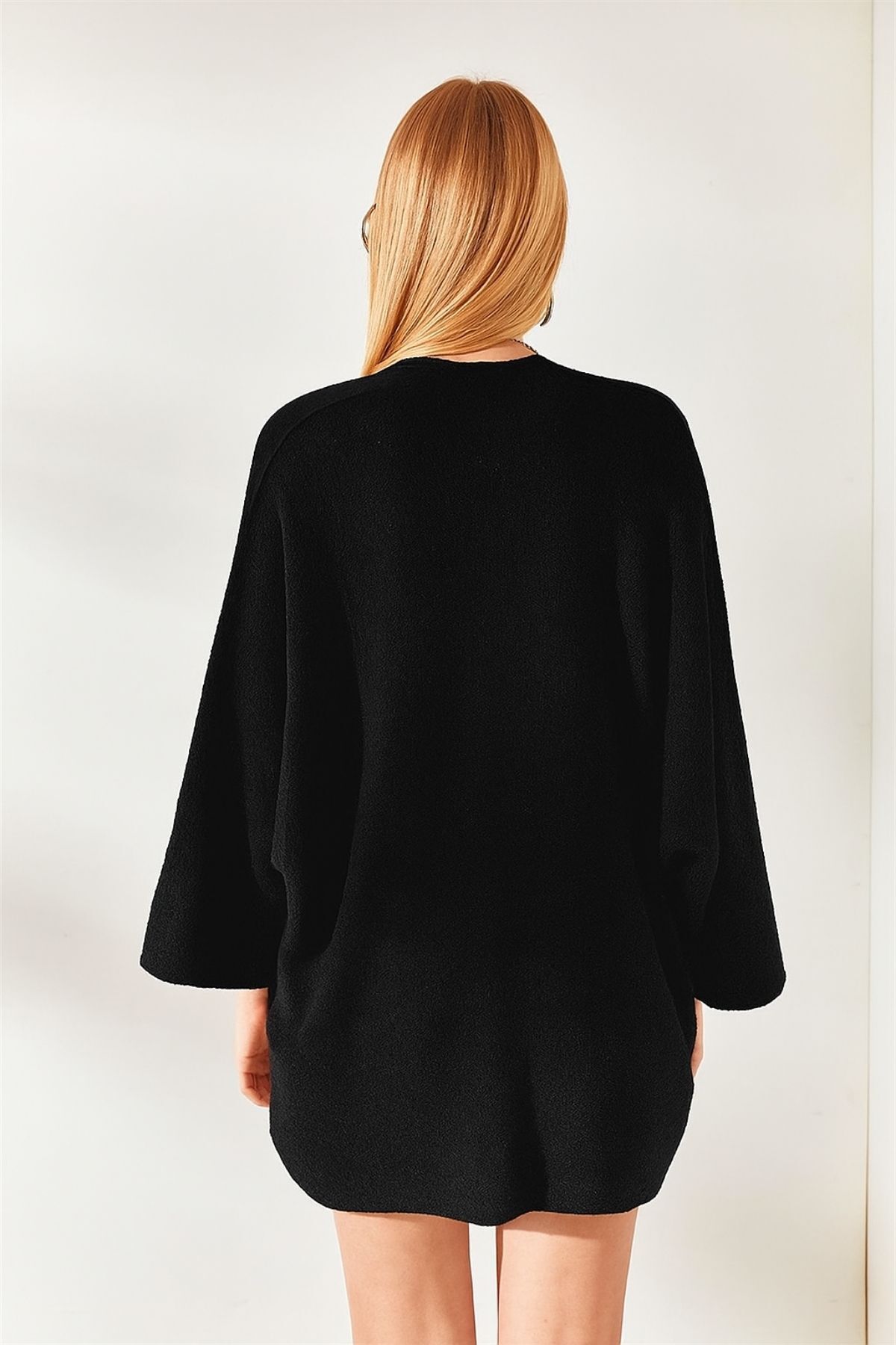 Marvine  Kadın Salaş Model İnce Hırka - Görsel 2