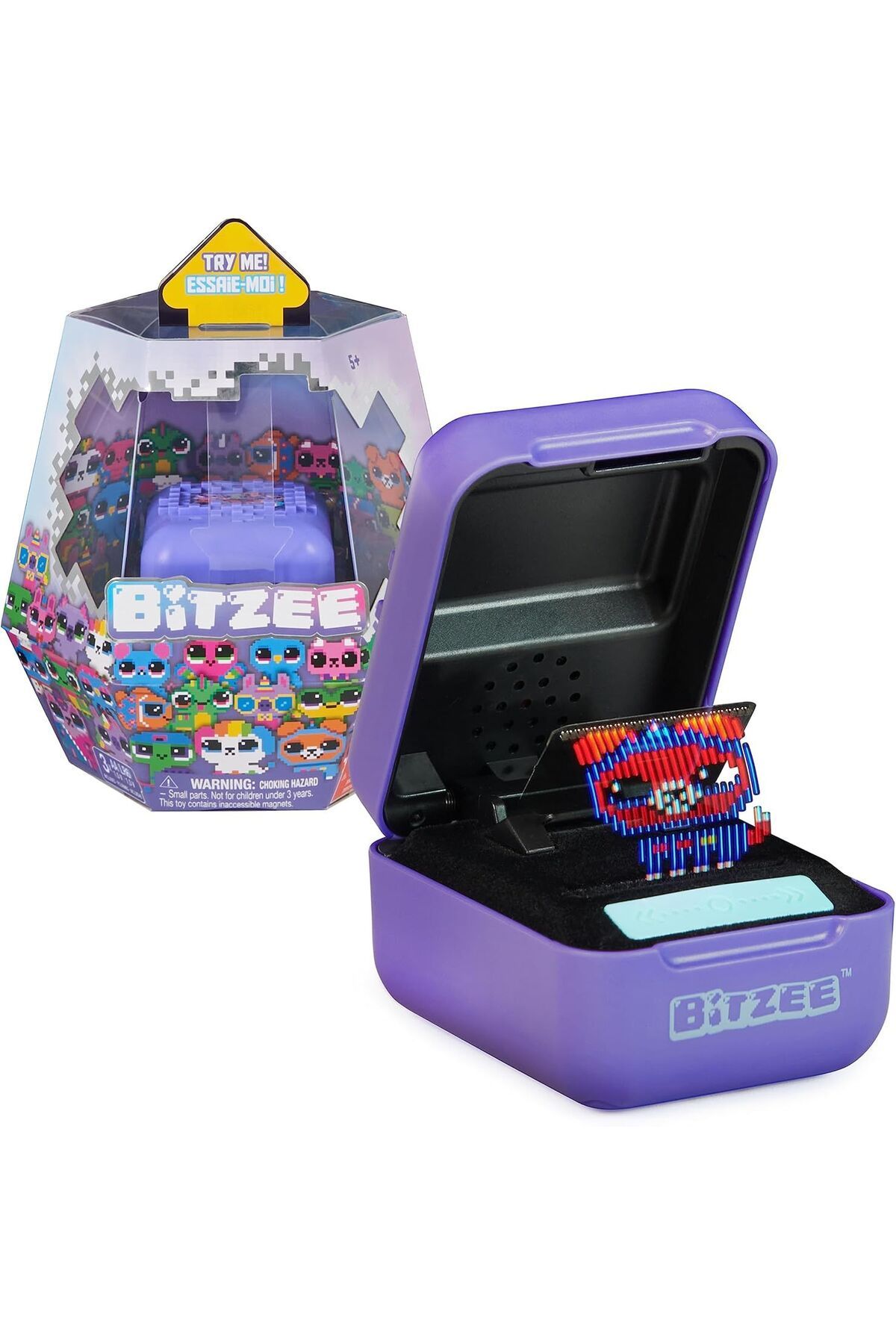 Generic-Bitzee, Interactive Toy Digital Pet with 15 Animals Inside, Virtual Electronic Pets React to Touch 1