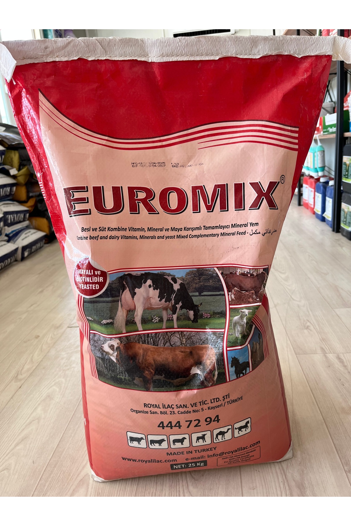Euromix yem katkısı