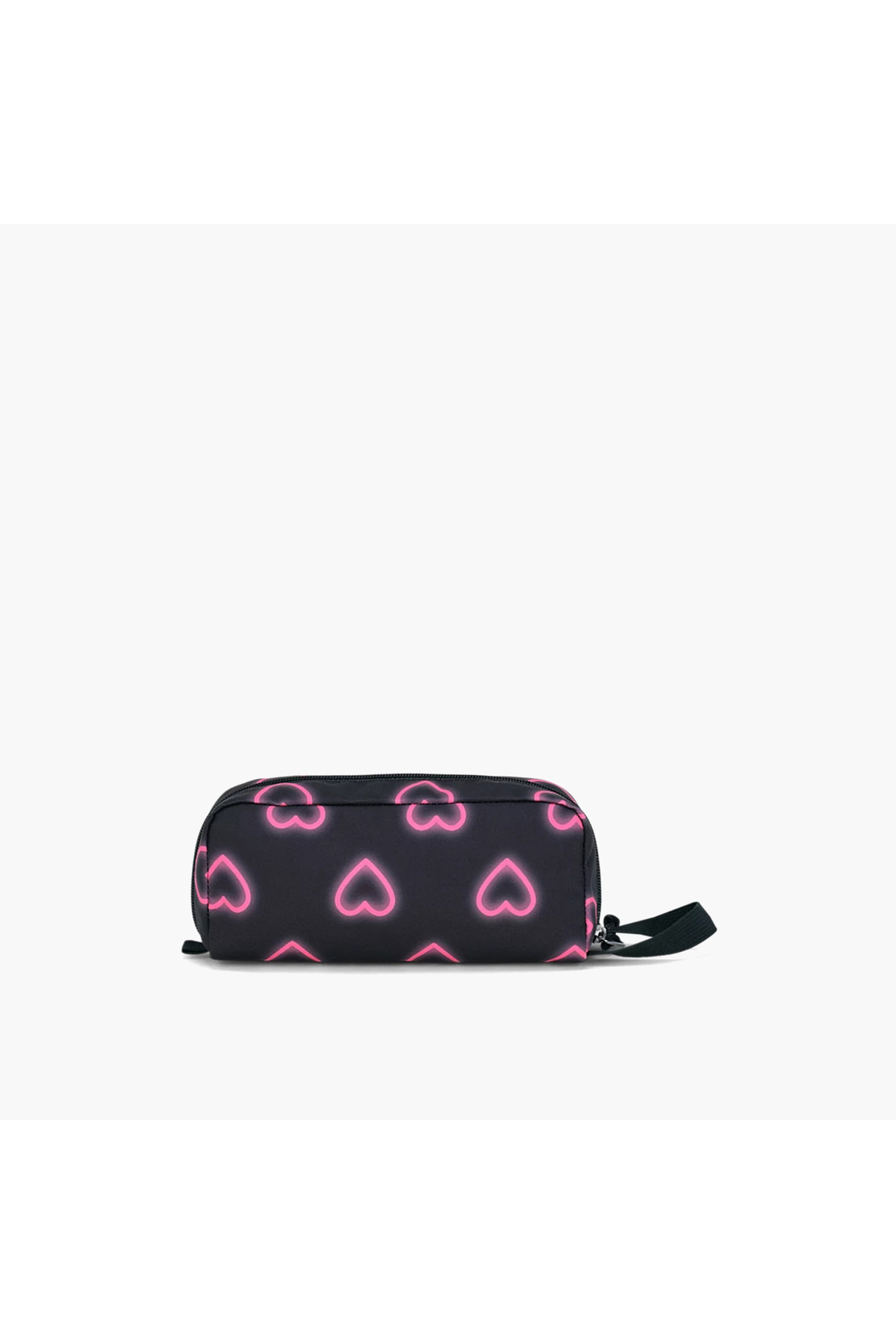 Jansport-Heart Print Pencil Pouch with Zip Closure 2