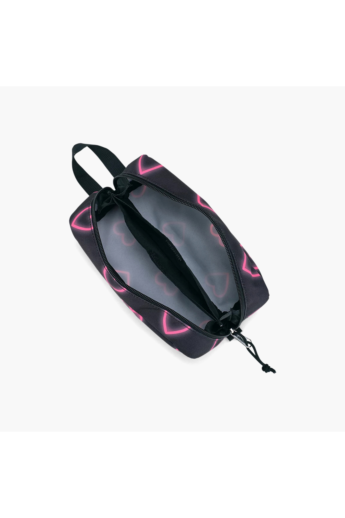Jansport-Heart Print Pencil Pouch with Zip Closure 4