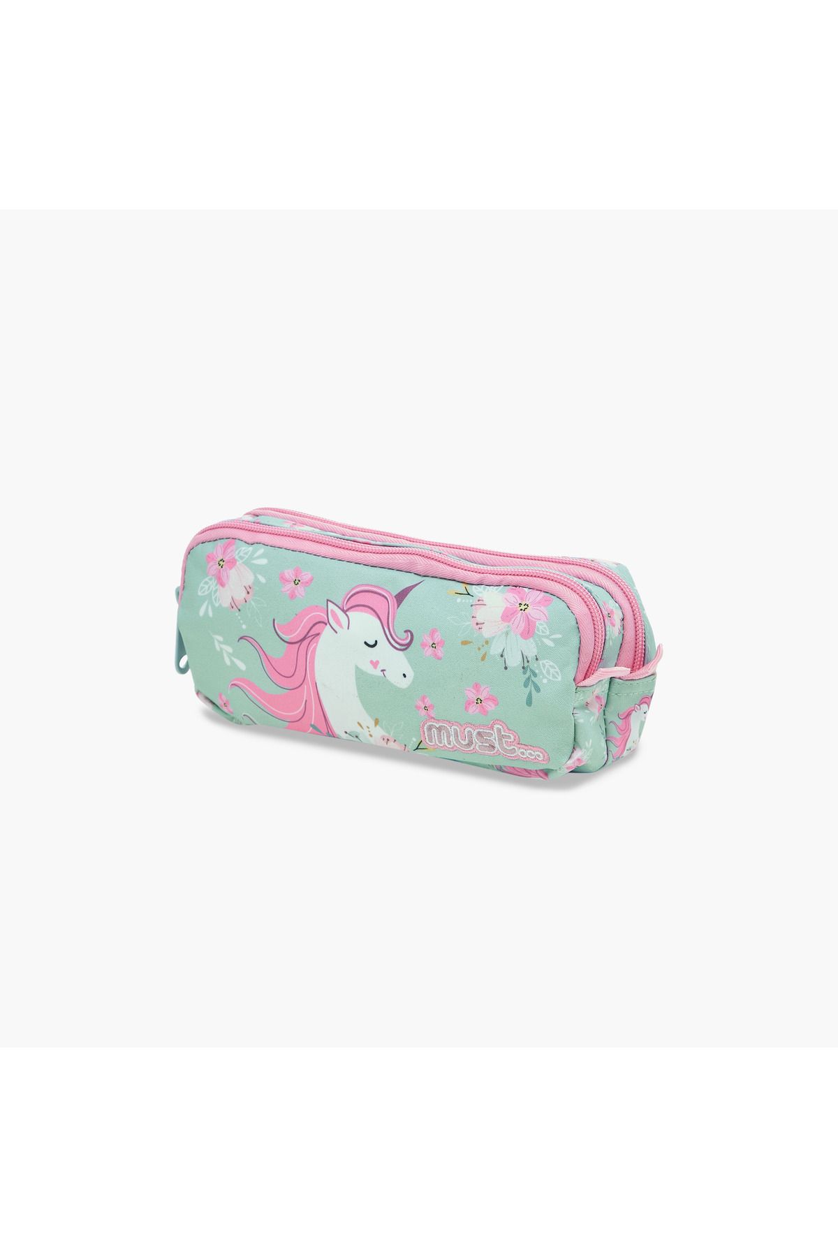 MUST-Unicorn Print Pencil Pouch with Zip Closure 3