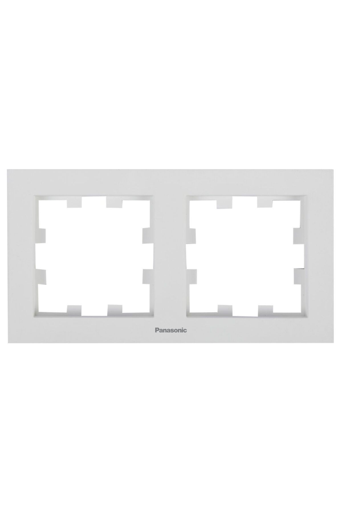 PANASONIC-Double Horizontal Frame Karre Plus 55 Soft Touch Seashell 1