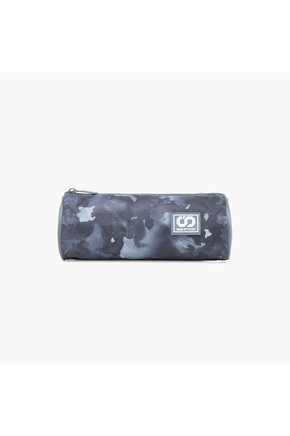 Sami Studio-Camouflage Print Pencil Pouch with Zip Closure 1
