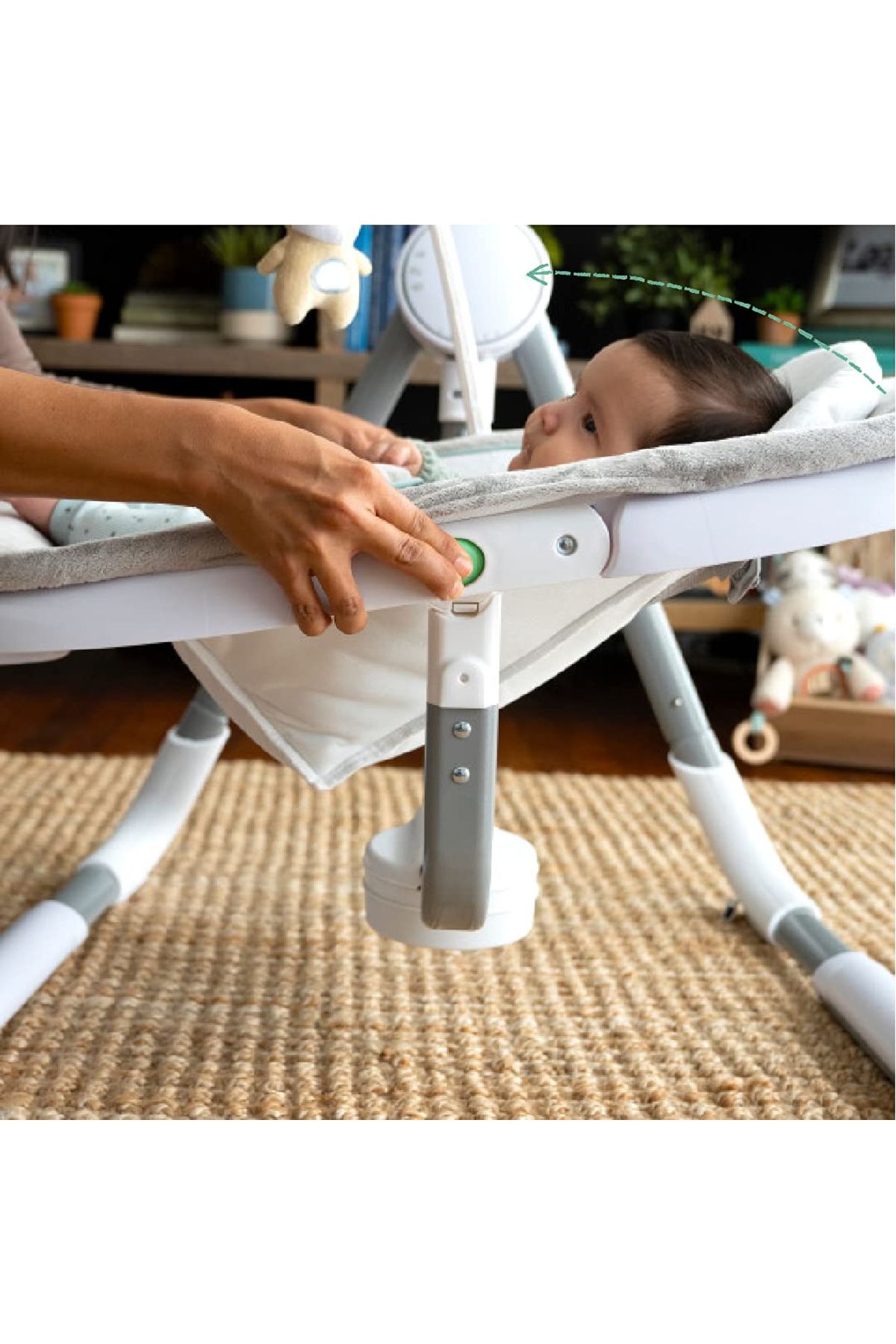 Ingenuity-- AnyWay Sway™ Dual-Function Portable Swing 11