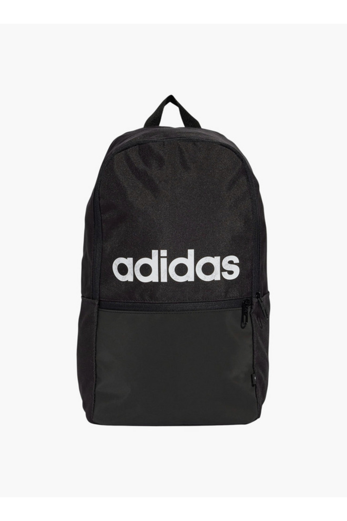 adidas Logo Print School Backpack with Adjustable Straps and Zip Closure - W ...