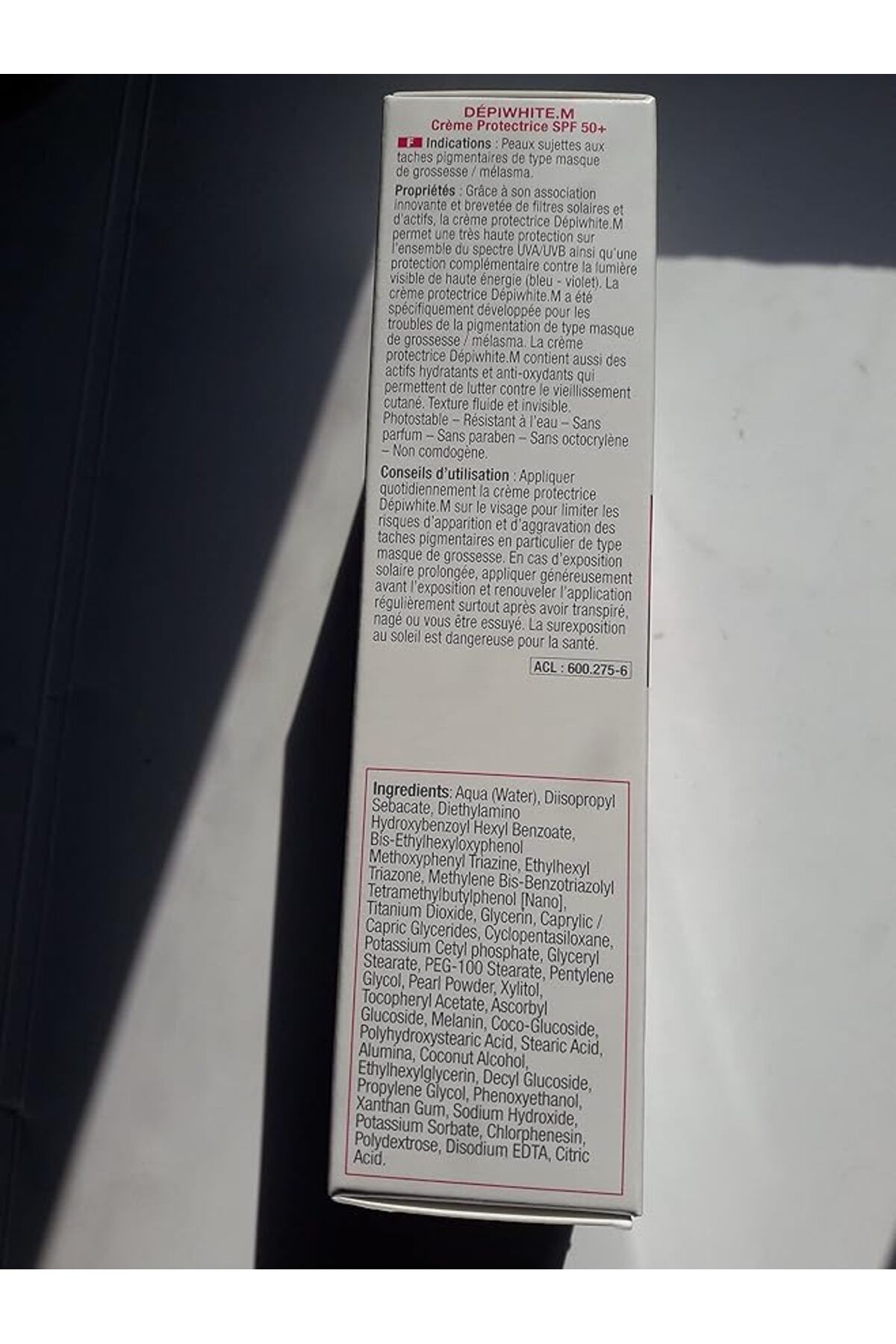 ACM-DEPIWHITE M CREAM SPF50 40ML 3