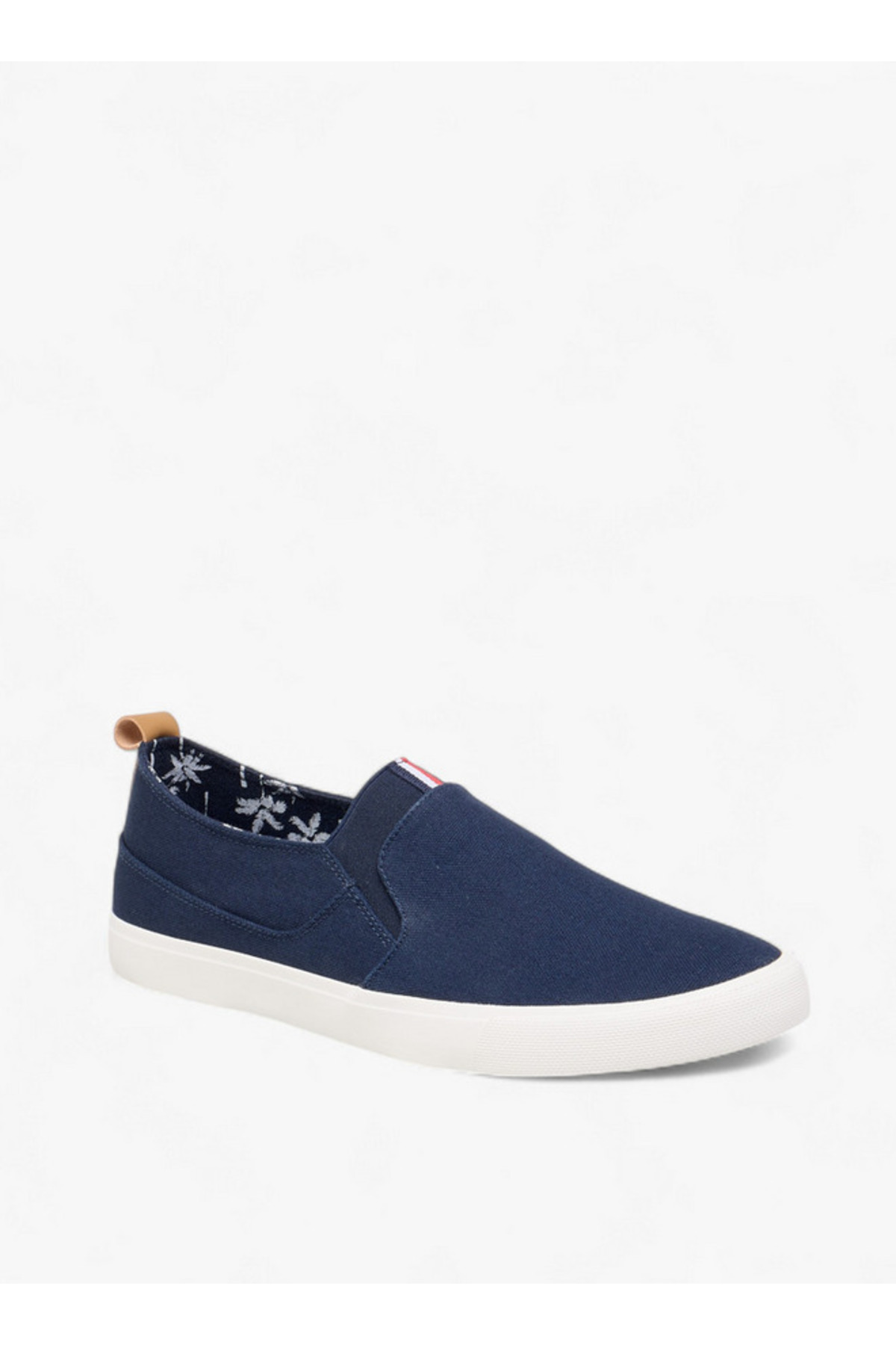 LBL by Shoexpress-Men Canvas Loafers with Pull Tab 2