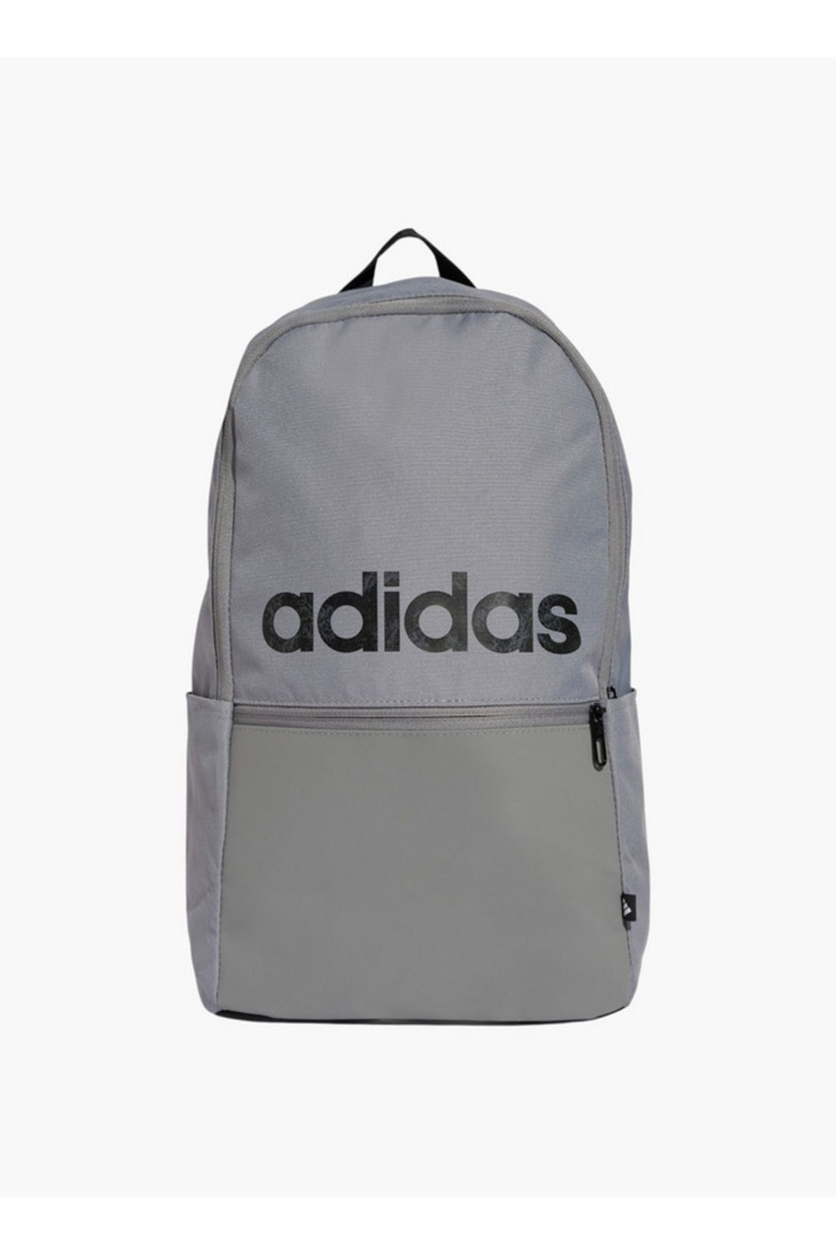 adidas-Logo Print School Backpack with Adjustable Straps and Zip Closure 1