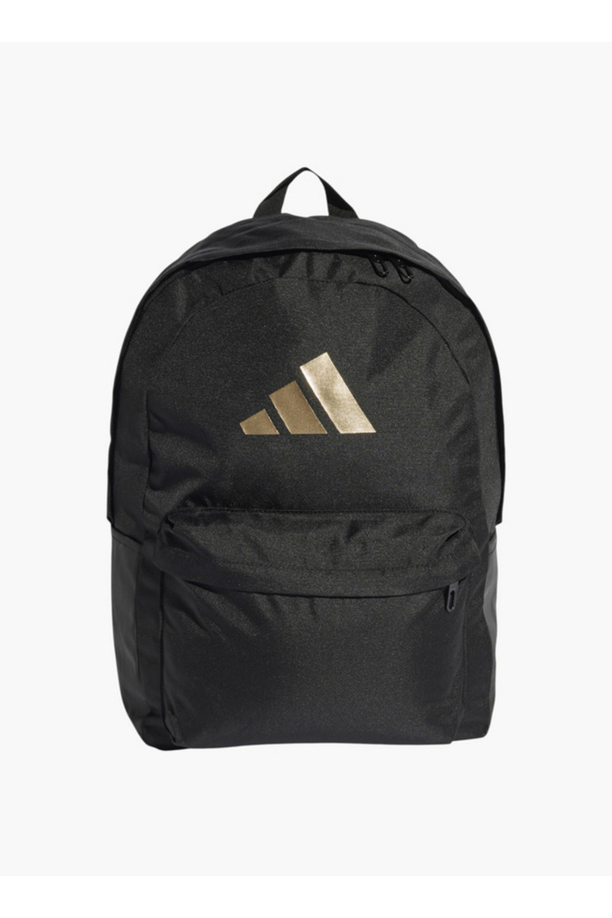 adidas Logo Print School Backpack with Adjustable Straps and Zip Closure - W ...