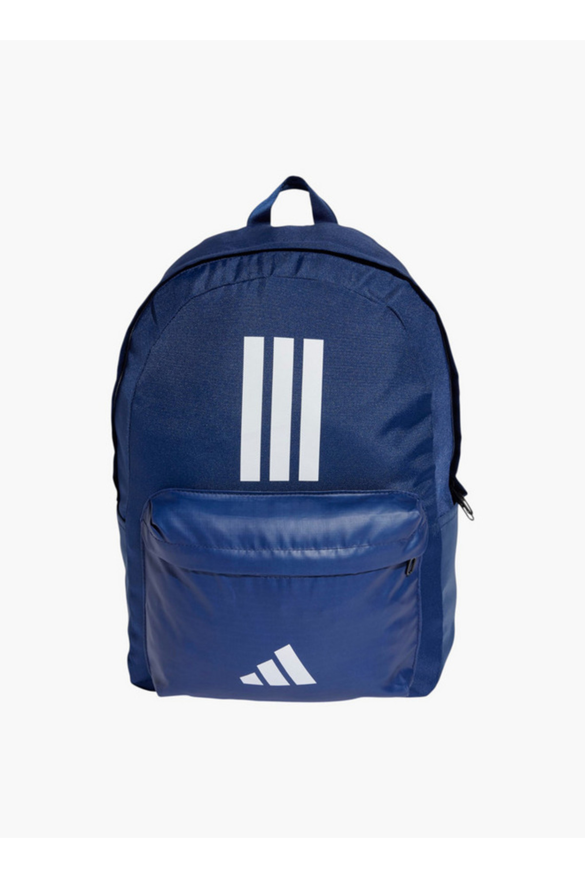 adidas Logo Print School Backpack with Adjustable Straps and Zip Closure - W ...