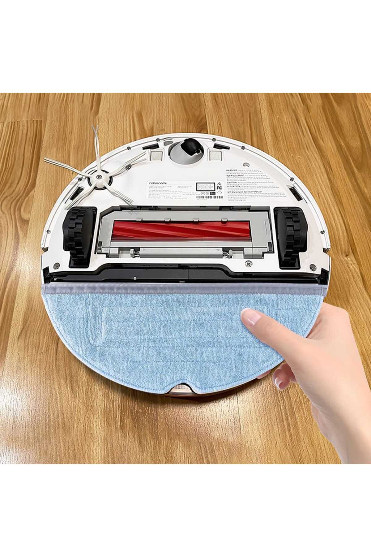OEM-Set 6 lavete de inlocuire pentru aspiratorul robot Roborock K Kumeed, 29.4 x 11 cm, microfib 2