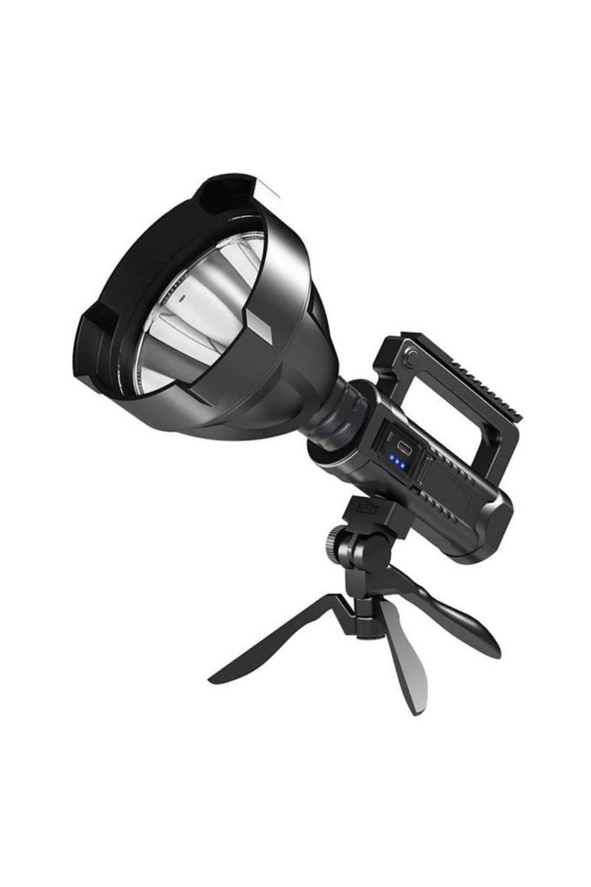 Welora-Multifunction Flashlight with tripod, 25W W, USB Rechargeable, 4 Lighting Modes - 24 x 10 cm 8