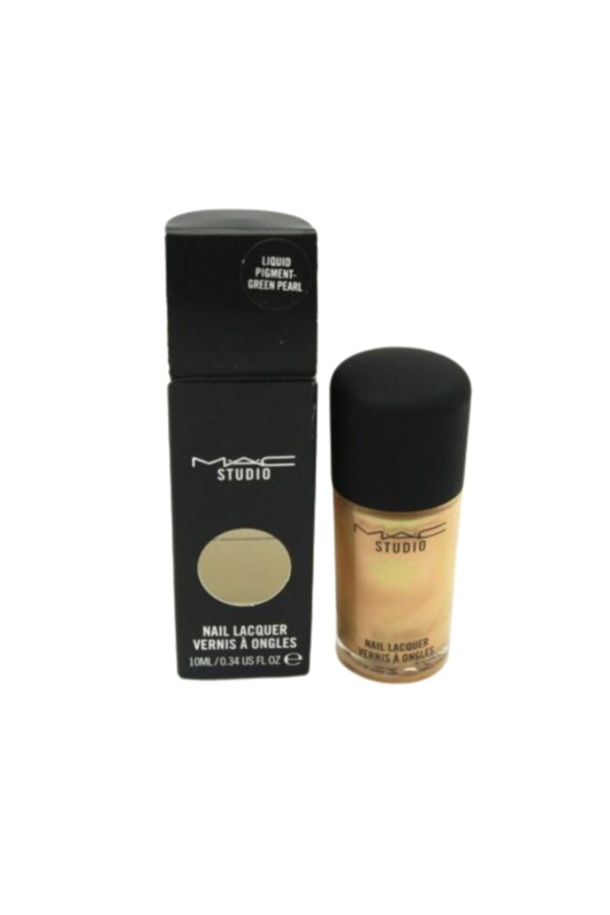 M.A.C-Mac Studio Nail Lacquer, Green Pearl, 10ml 1