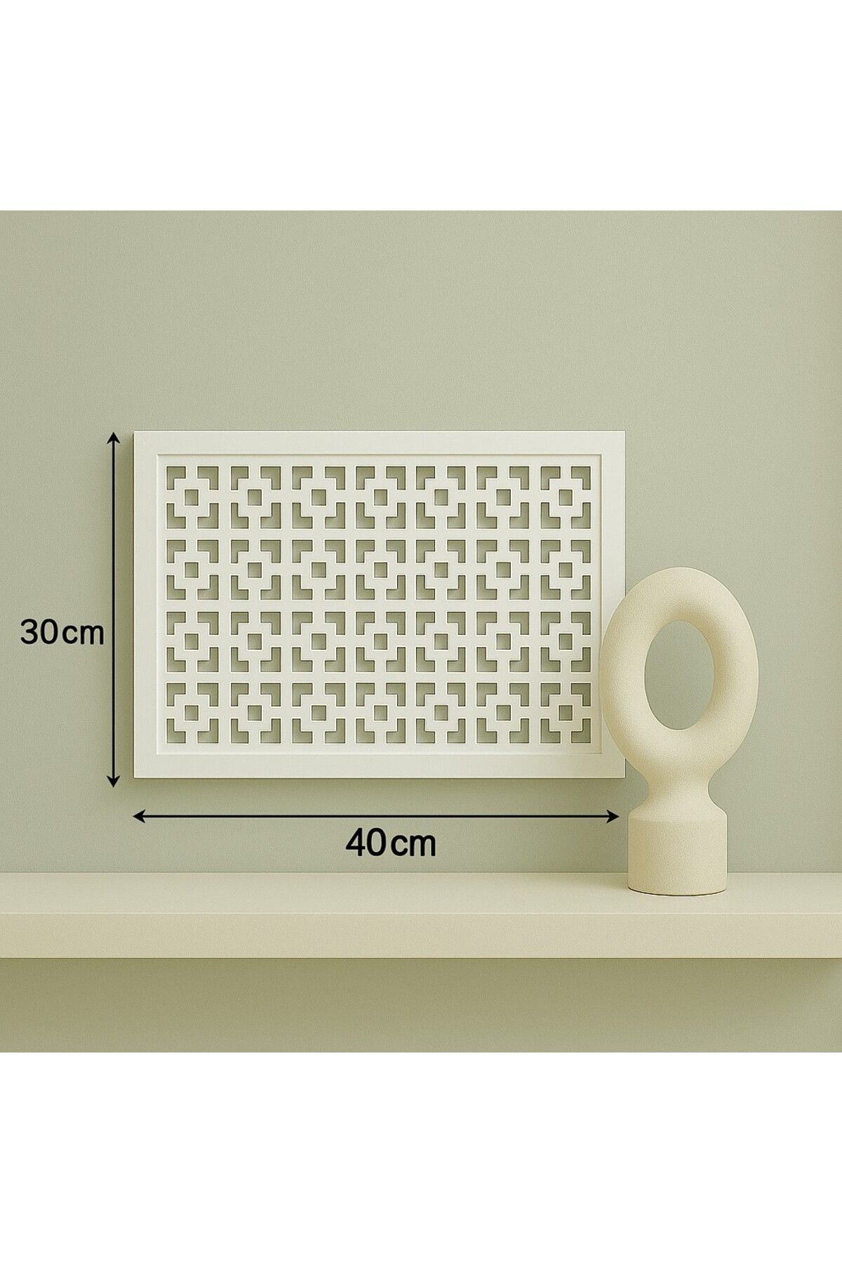 EMİZEY-Decorative Box Fuse and Modem-Wifi Storage Box 30X40 cm Depth 11 cm 2