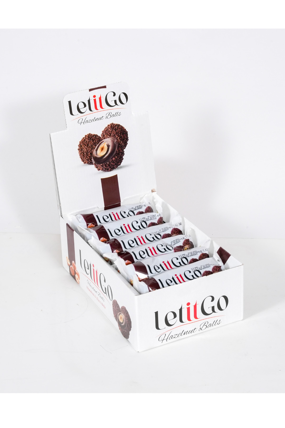 LET IT GO Wafer Balls Fındık,kakao Ve Hindistan Cevizi Kaplamalı Top Atıştırmalık