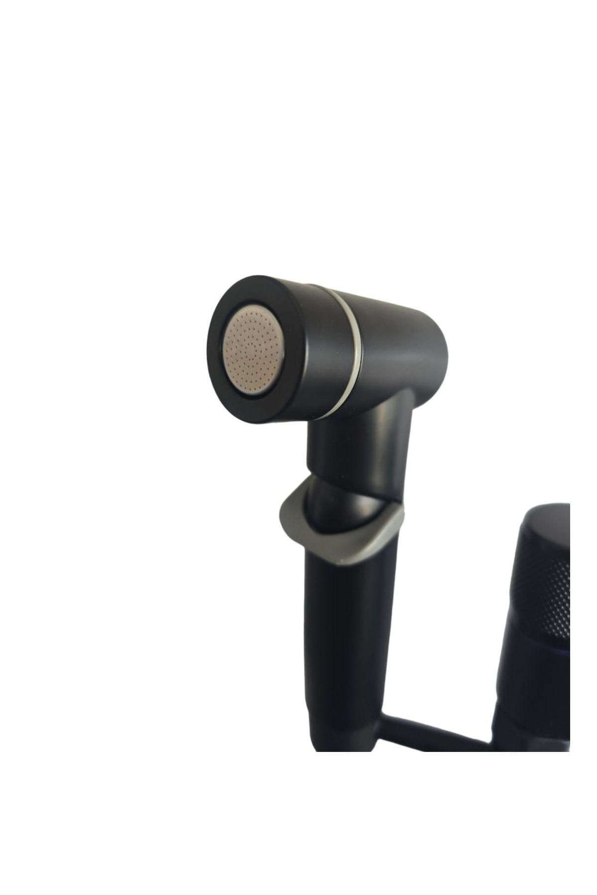 HAWIRE-Baterie dubla dus WC si bideu cu furtun spiralat flexibil 1.2m, accesoriile incluse. 3