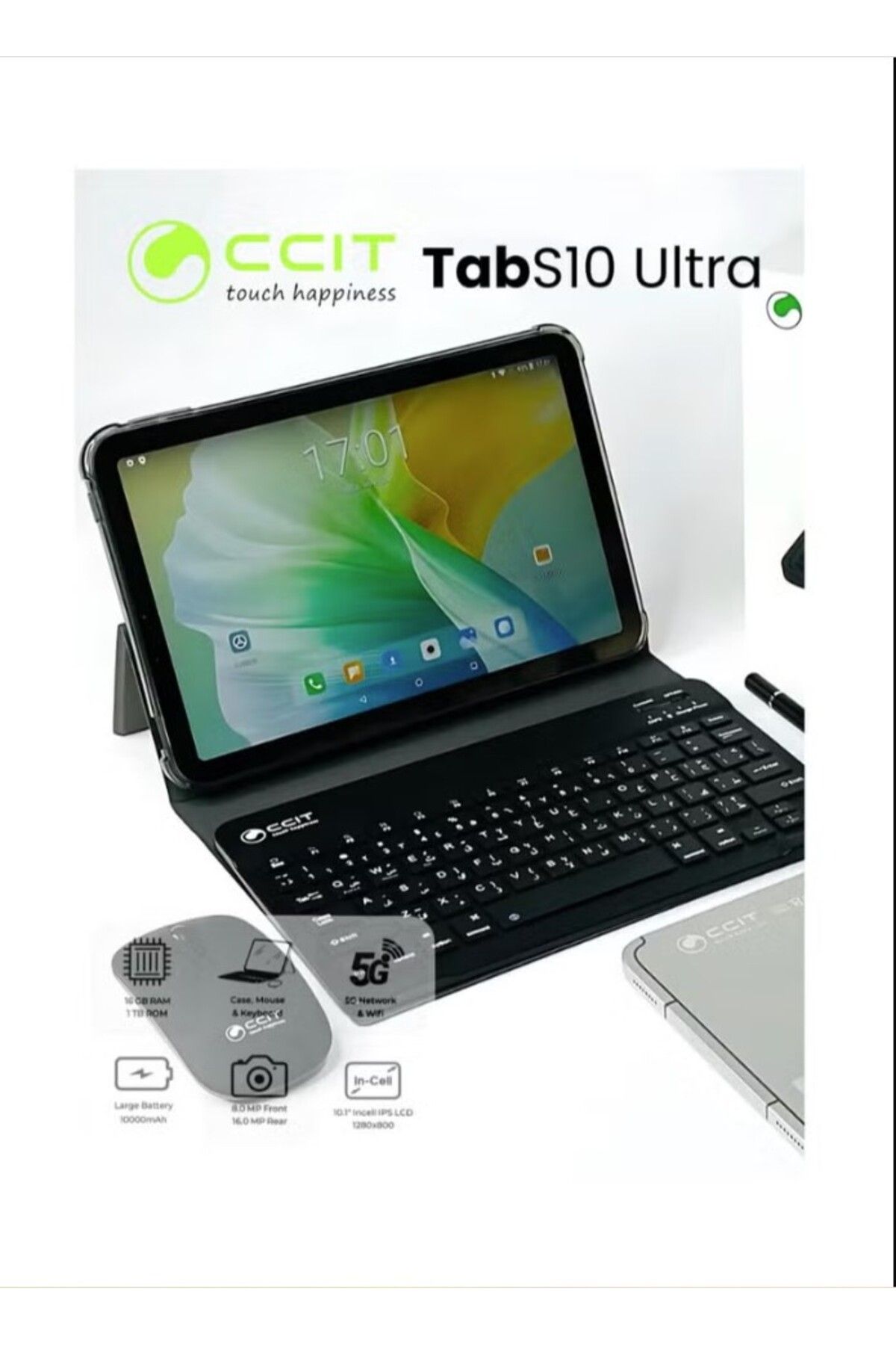 CCIT-تابلت Tab S10 Ultra شاشة 10.1" ورام 16GB وذاكرة 1TB 3