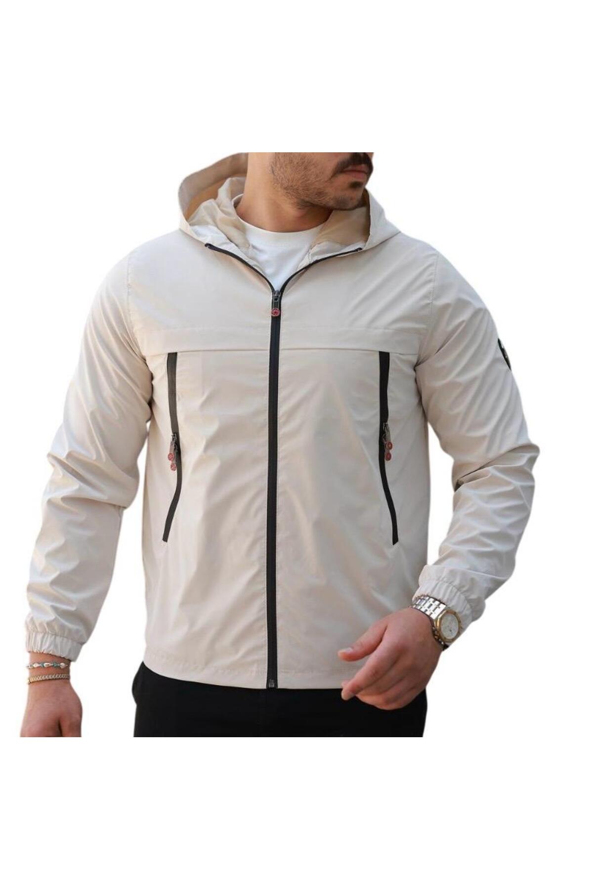 کاپشن مردانه راسته آستین بلند | ROSSPALL SJ25002 - تصویر 4