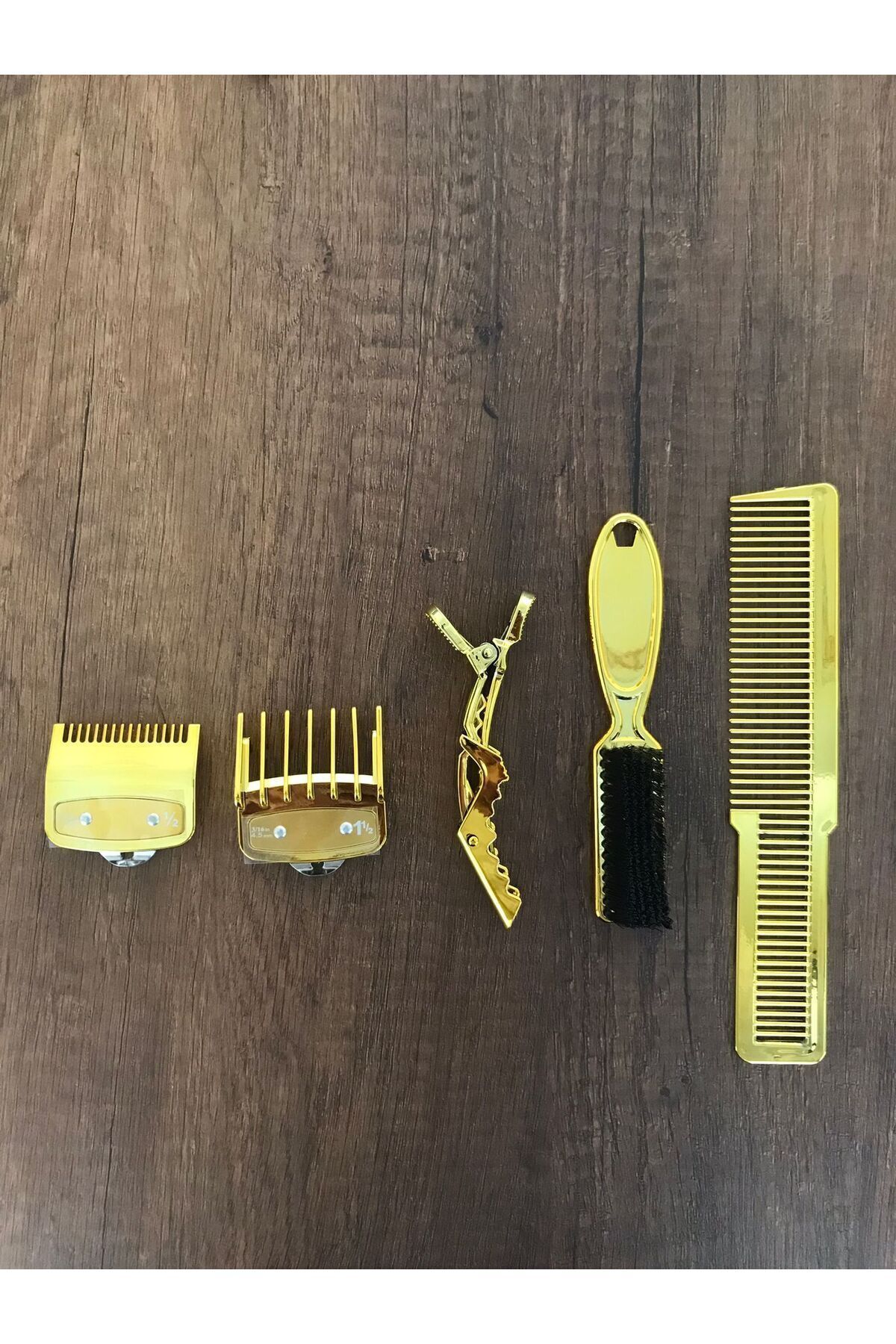 mirenza cosmetic Berber Kuaför Lüx Gold Saç Kesim Seti