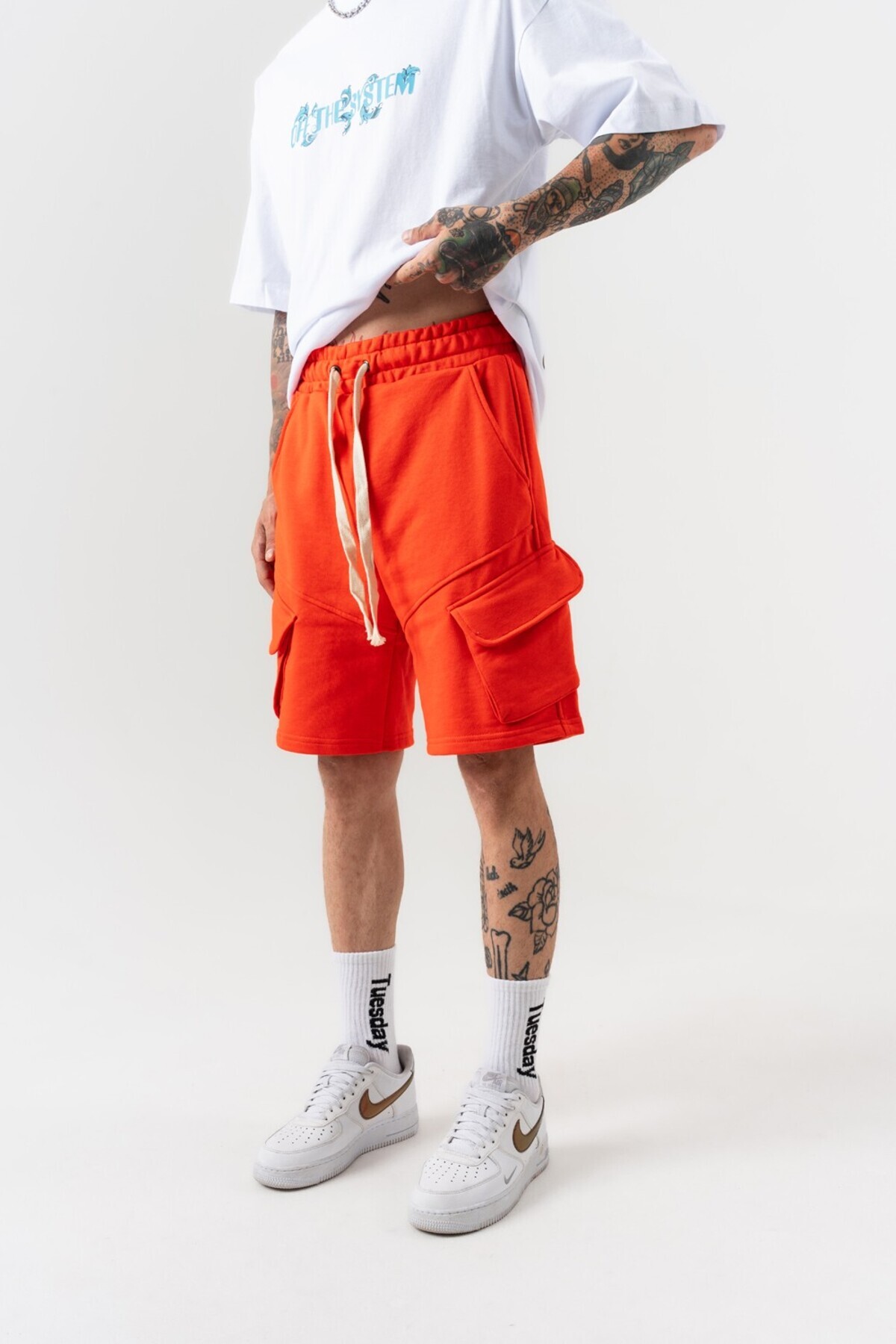 go gang own-Σορτς Patchrun Kargo Oversize 2